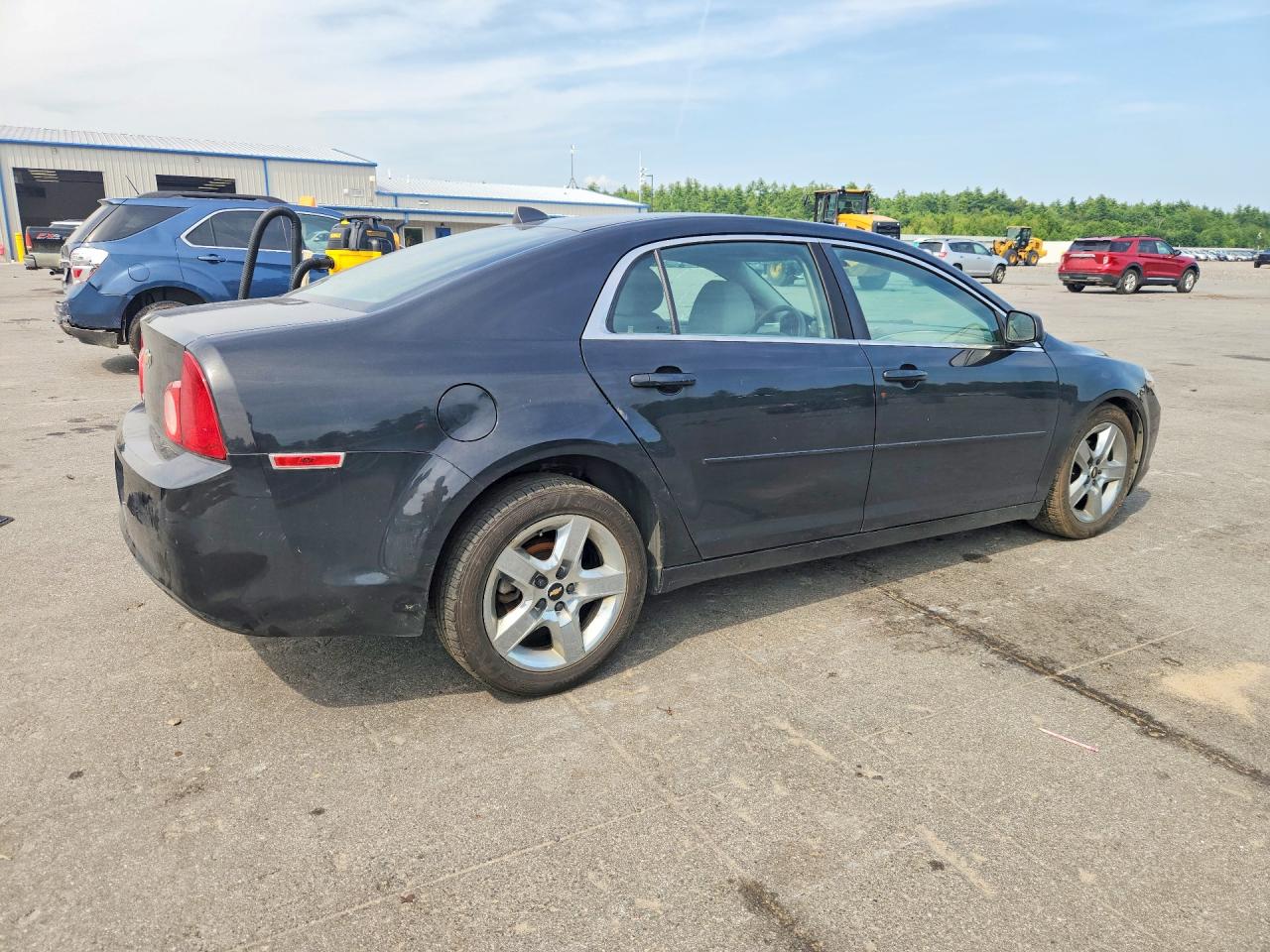 2012 Chevrolet Malibu Ls Black vin: 1G1ZB5E06CF103134