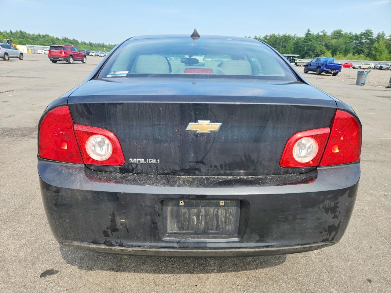 2012 Chevrolet Malibu Ls Black vin: 1G1ZB5E06CF103134