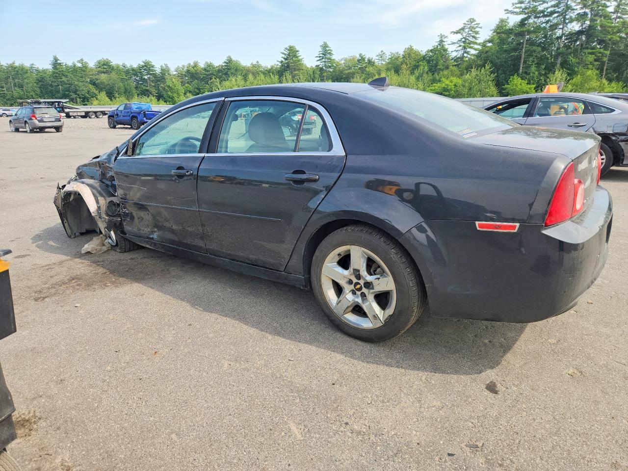 2012 Chevrolet Malibu Ls Black vin: 1G1ZB5E06CF103134