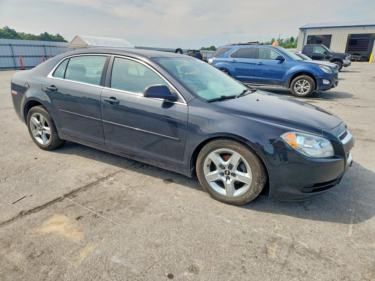 2012 Chevrolet Malibu Ls Black vin: 1G1ZB5E06CF103134