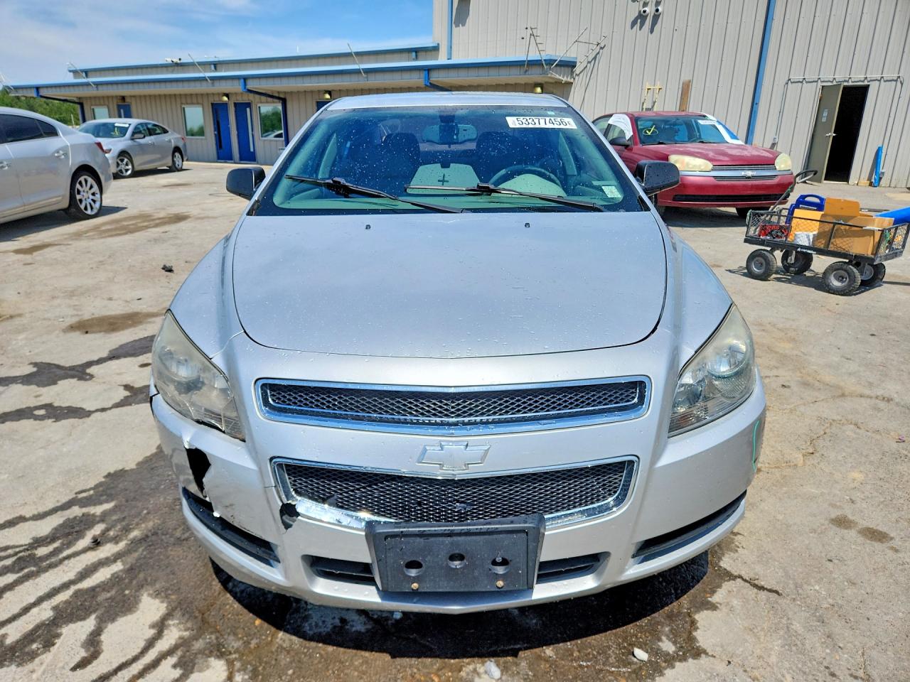 2012 Chevrolet Malibu Ls Silver vin: 1G1ZB5E06CF141916