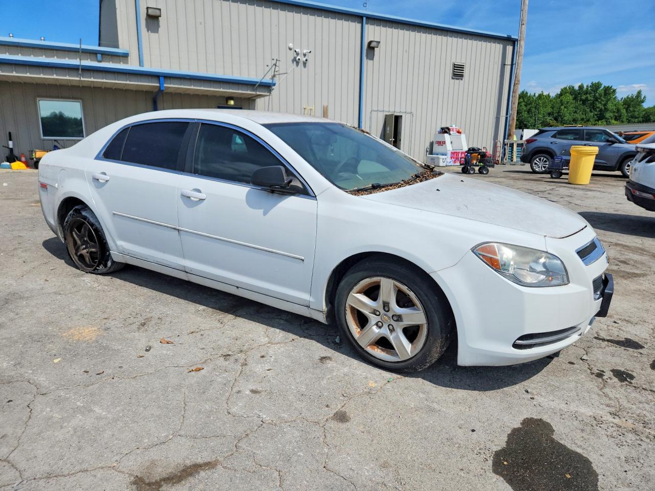 2012 Chevrolet Malibu Ls Белый vin: 1G1ZB5E06CF169229