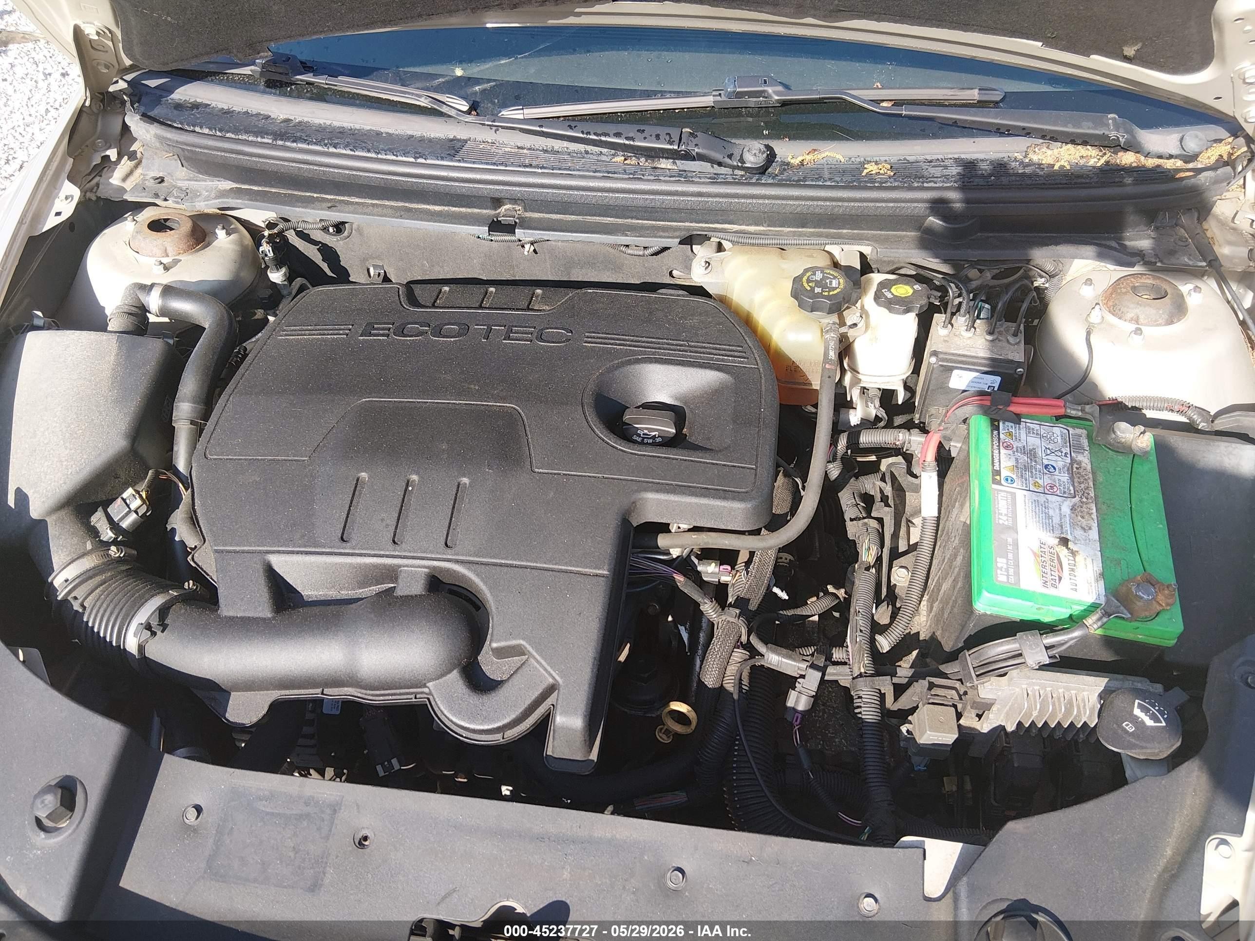 2012 Chevrolet Malibu Ls Champagne vin: 1G1ZB5E06CF189559