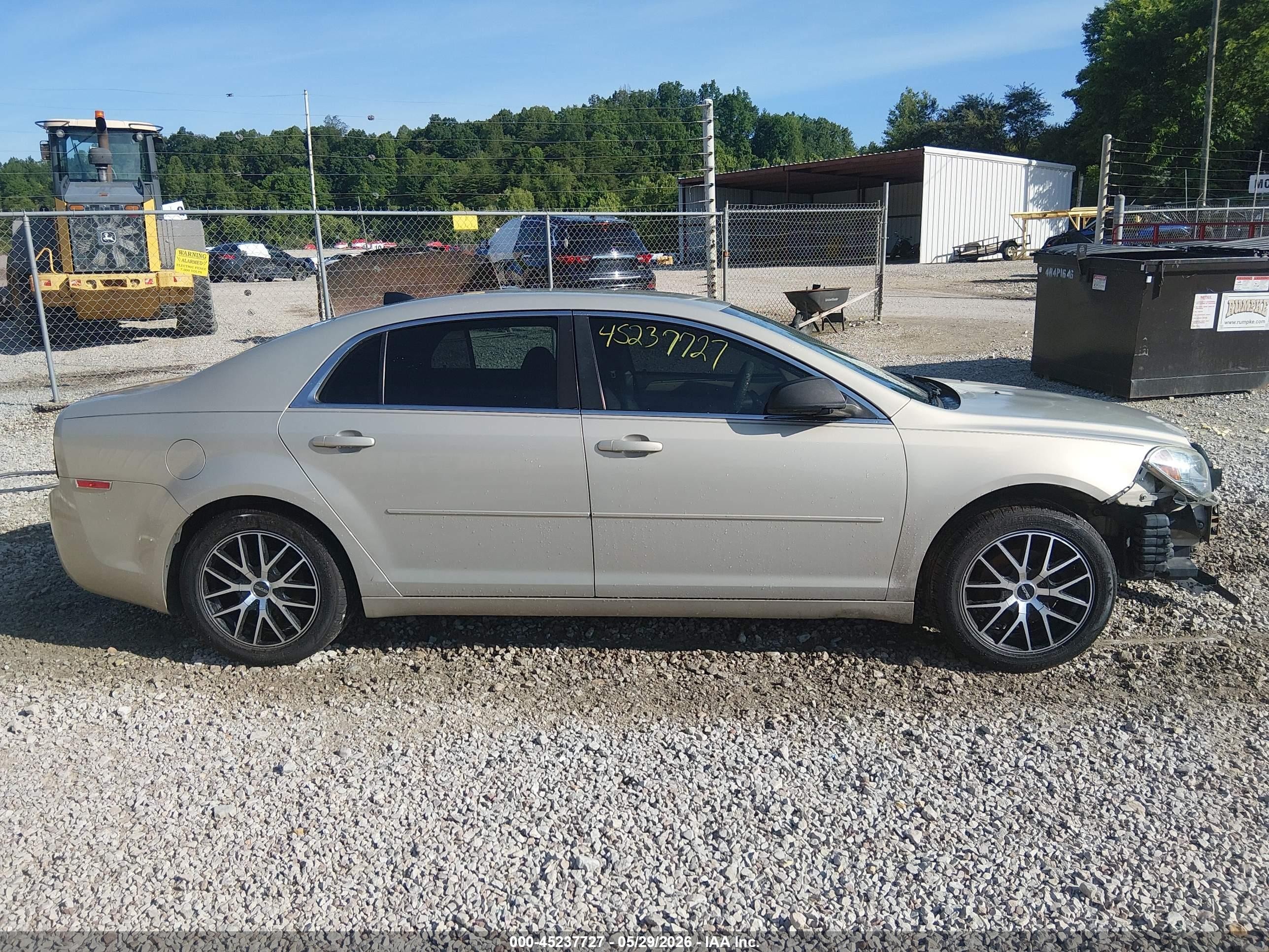 2012 Chevrolet Malibu Ls Champagne vin: 1G1ZB5E06CF189559