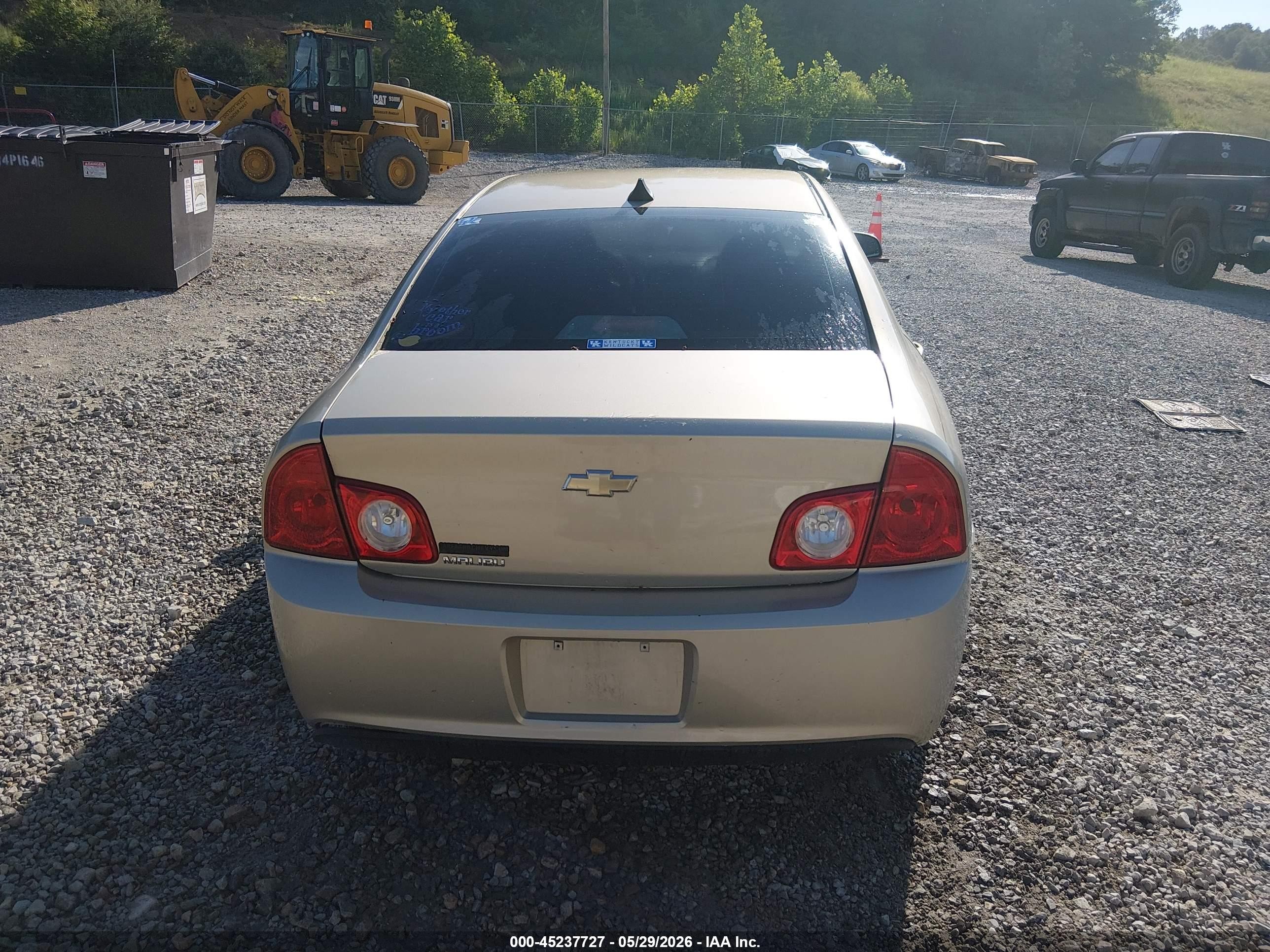 2012 Chevrolet Malibu Ls Champagne vin: 1G1ZB5E06CF189559