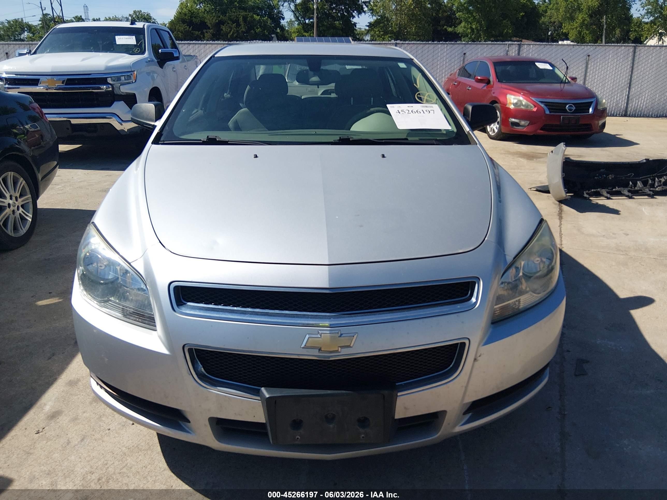 2012 Chevrolet Malibu Ls Gray vin: 1G1ZB5E06CF200365