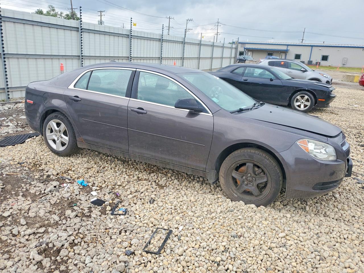 2012 Chevrolet Malibu Ls Gray vin: 1G1ZB5E06CF264308
