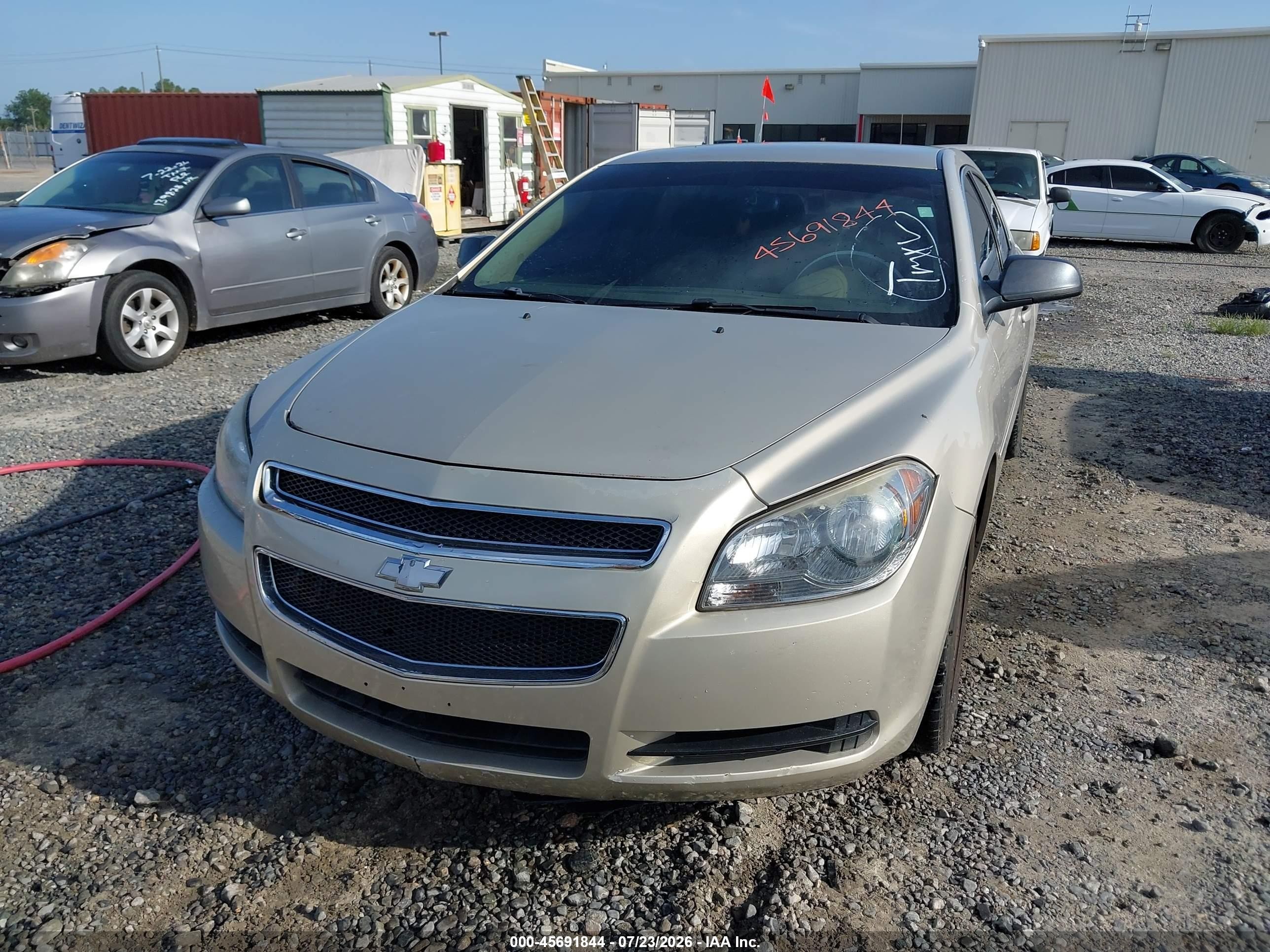2012 Chevrolet Malibu Ls Champagne vin: 1G1ZB5E06CF271677