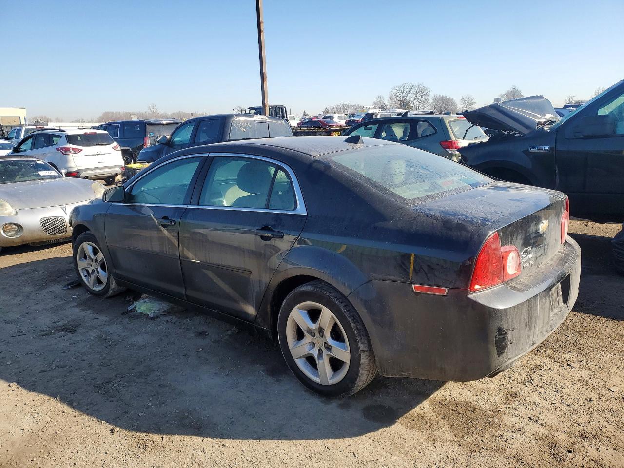 2012 Chevrolet Malibu Ls Gray vin: 1G1ZB5E06CF275759