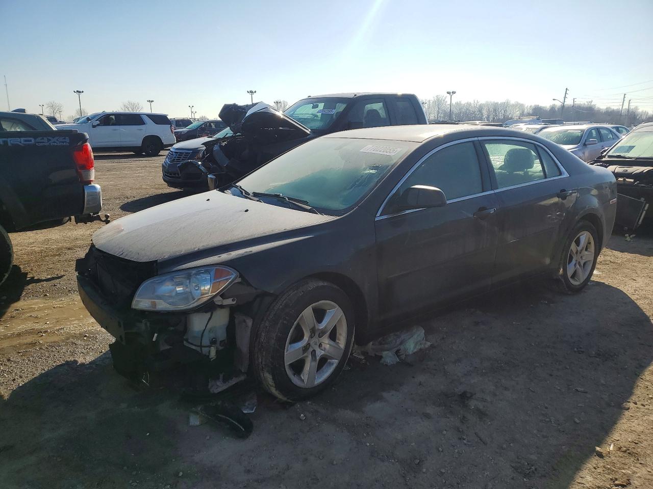 2012 Chevrolet Malibu Ls Gray vin: 1G1ZB5E06CF275759