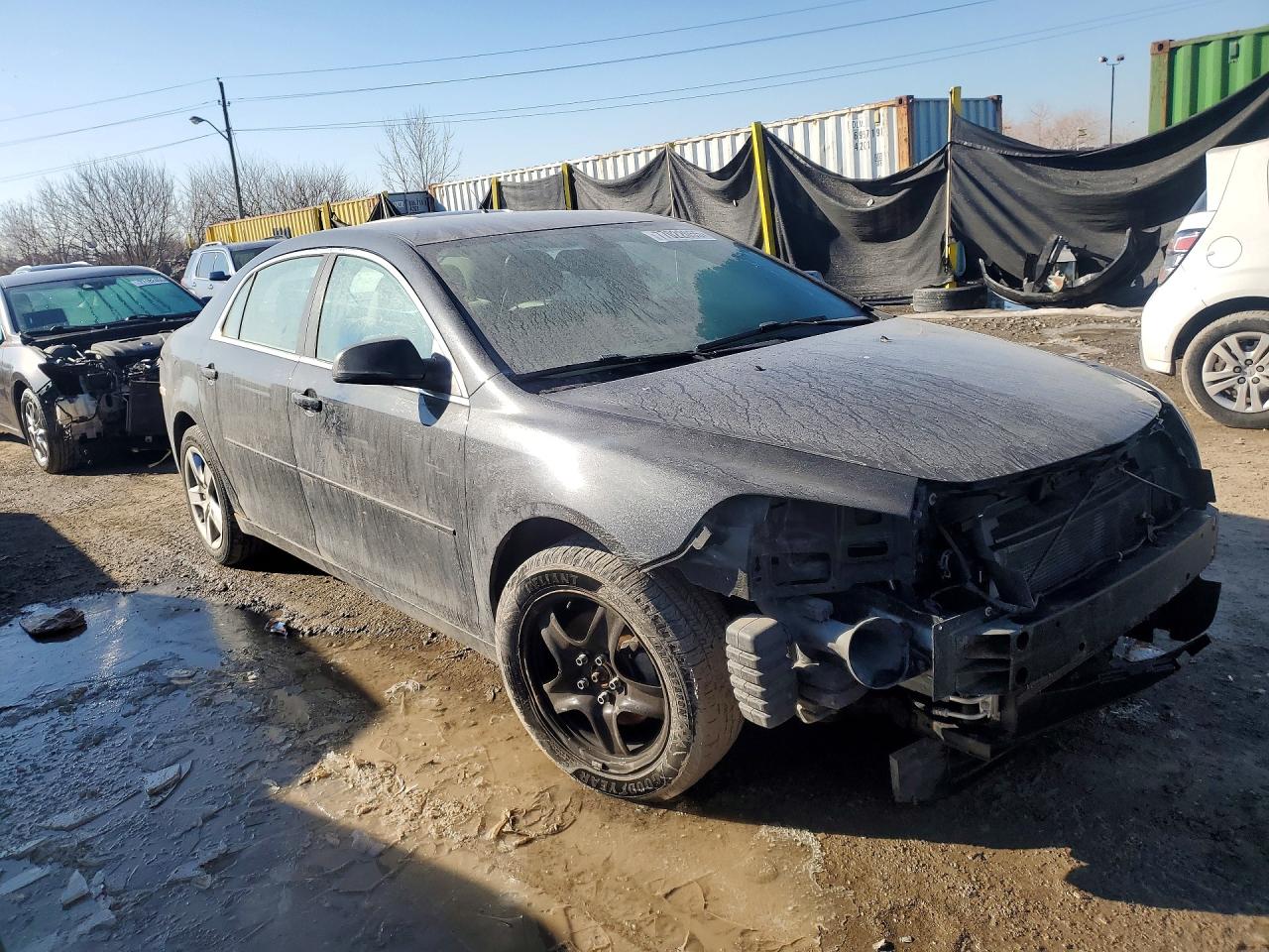 2012 Chevrolet Malibu Ls Gray vin: 1G1ZB5E06CF275759