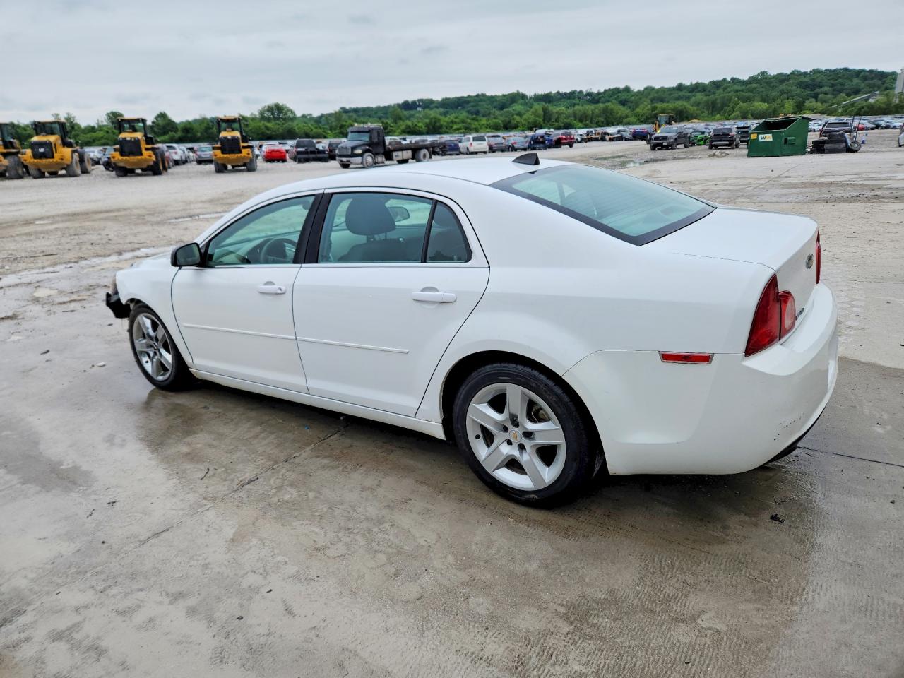 2012 Chevrolet Malibu Ls White vin: 1G1ZB5E06CF305004