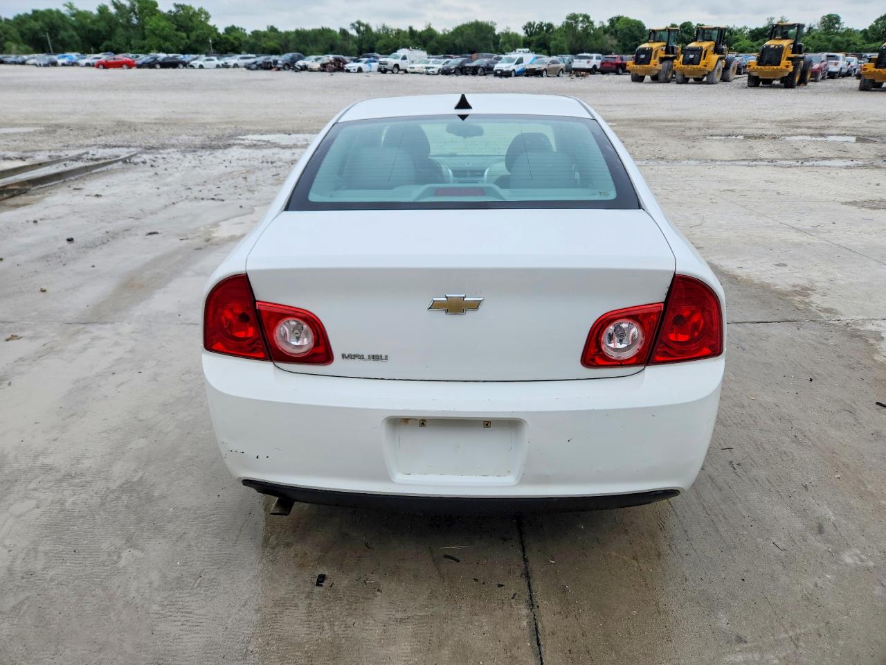 2012 Chevrolet Malibu Ls White vin: 1G1ZB5E06CF305004