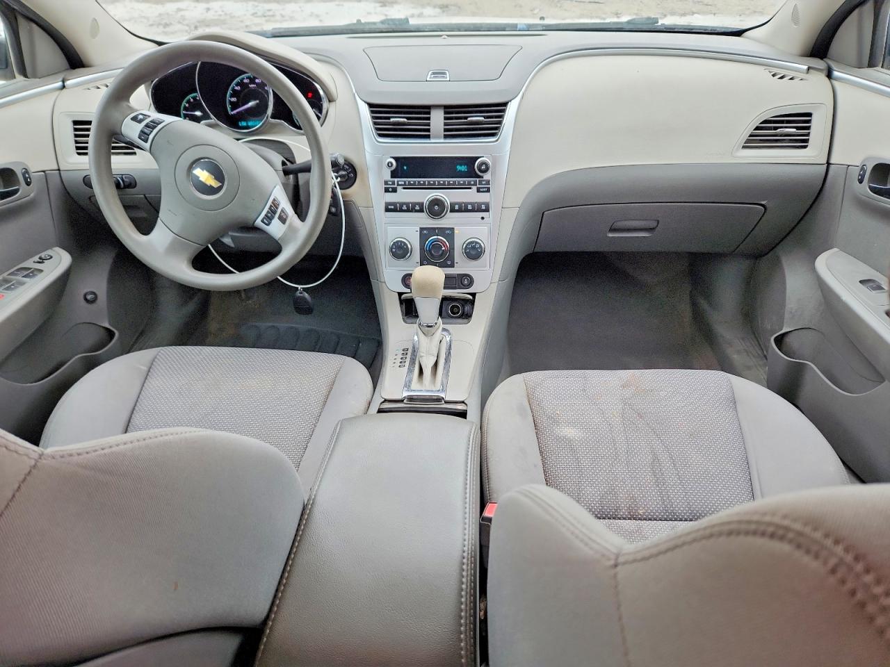2012 Chevrolet Malibu Ls White vin: 1G1ZB5E06CF305004
