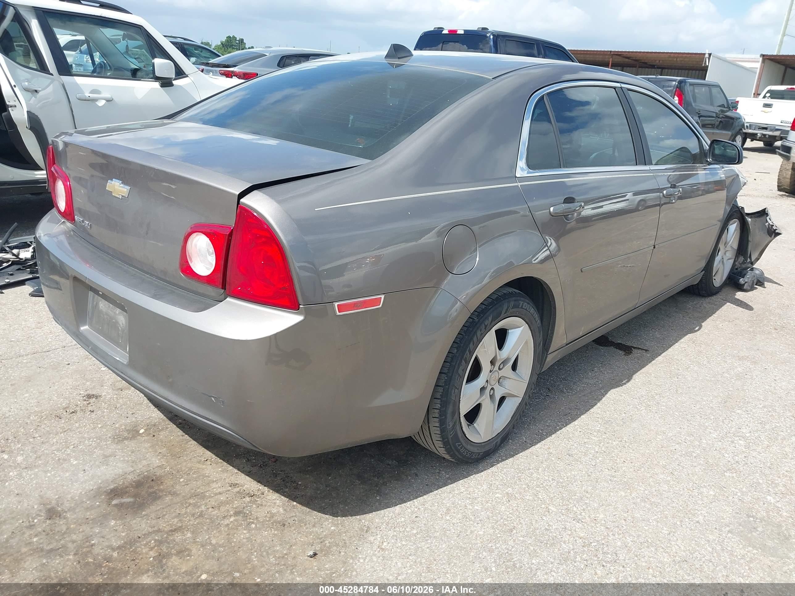 2012 Chevrolet Malibu Ls Brown vin: 1G1ZB5E07CF185195