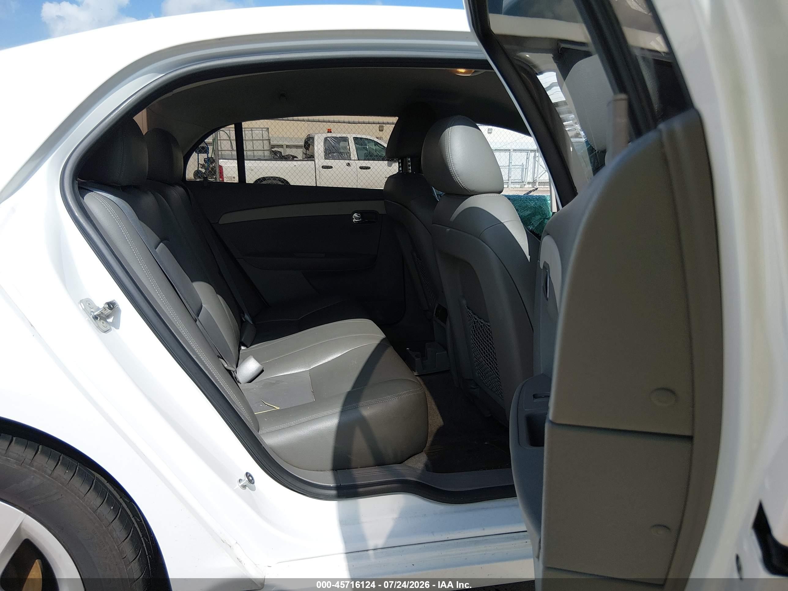 2012 Chevrolet Malibu Ls White vin: 1G1ZB5E07CF211908