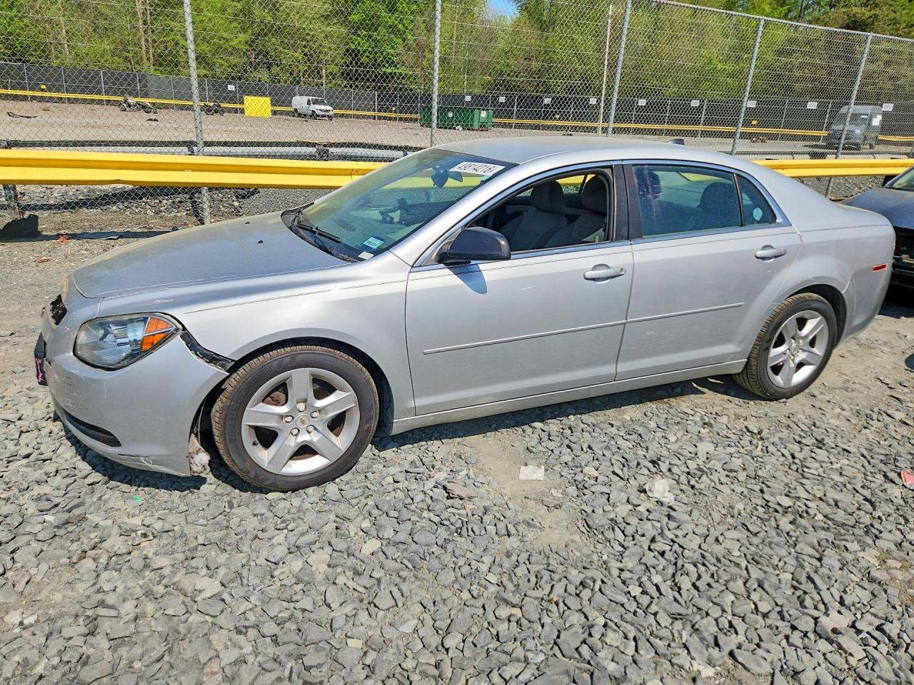 2012 Chevrolet Malibu Ls Silver vin: 1G1ZB5E07CF238364