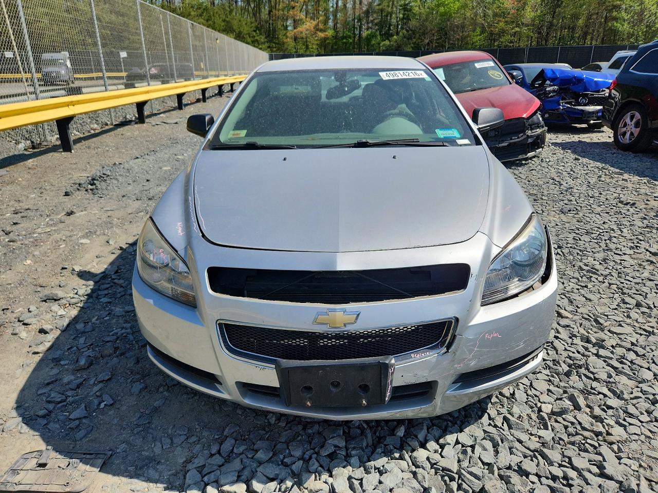 2012 Chevrolet Malibu Ls Silver vin: 1G1ZB5E07CF238364