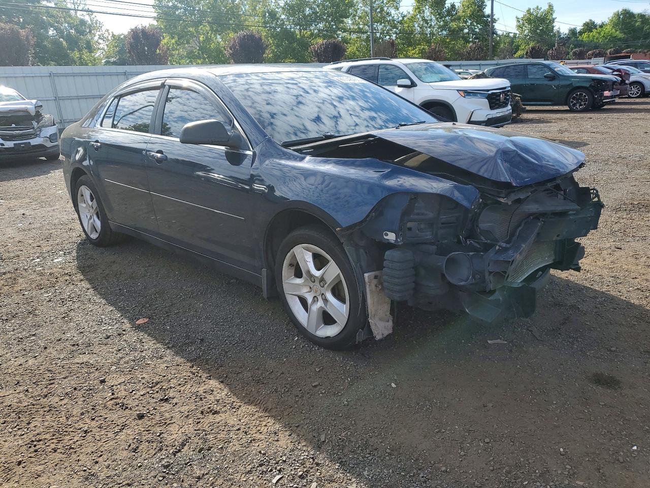2012 Chevrolet Malibu Ls Blue vin: 1G1ZB5E07CF298922