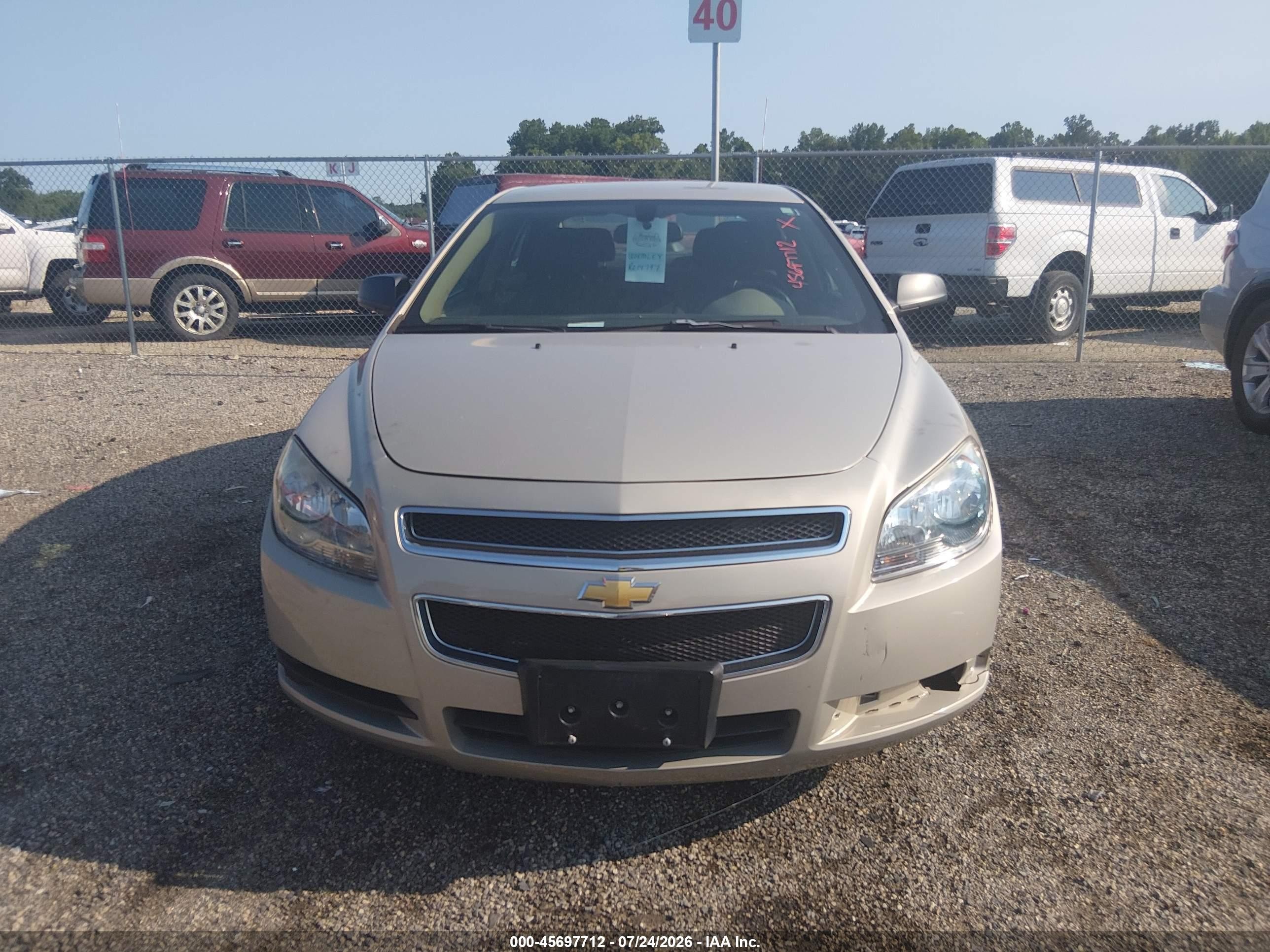 2012 Chevrolet Malibu Ls Gold vin: 1G1ZB5E07CF302709