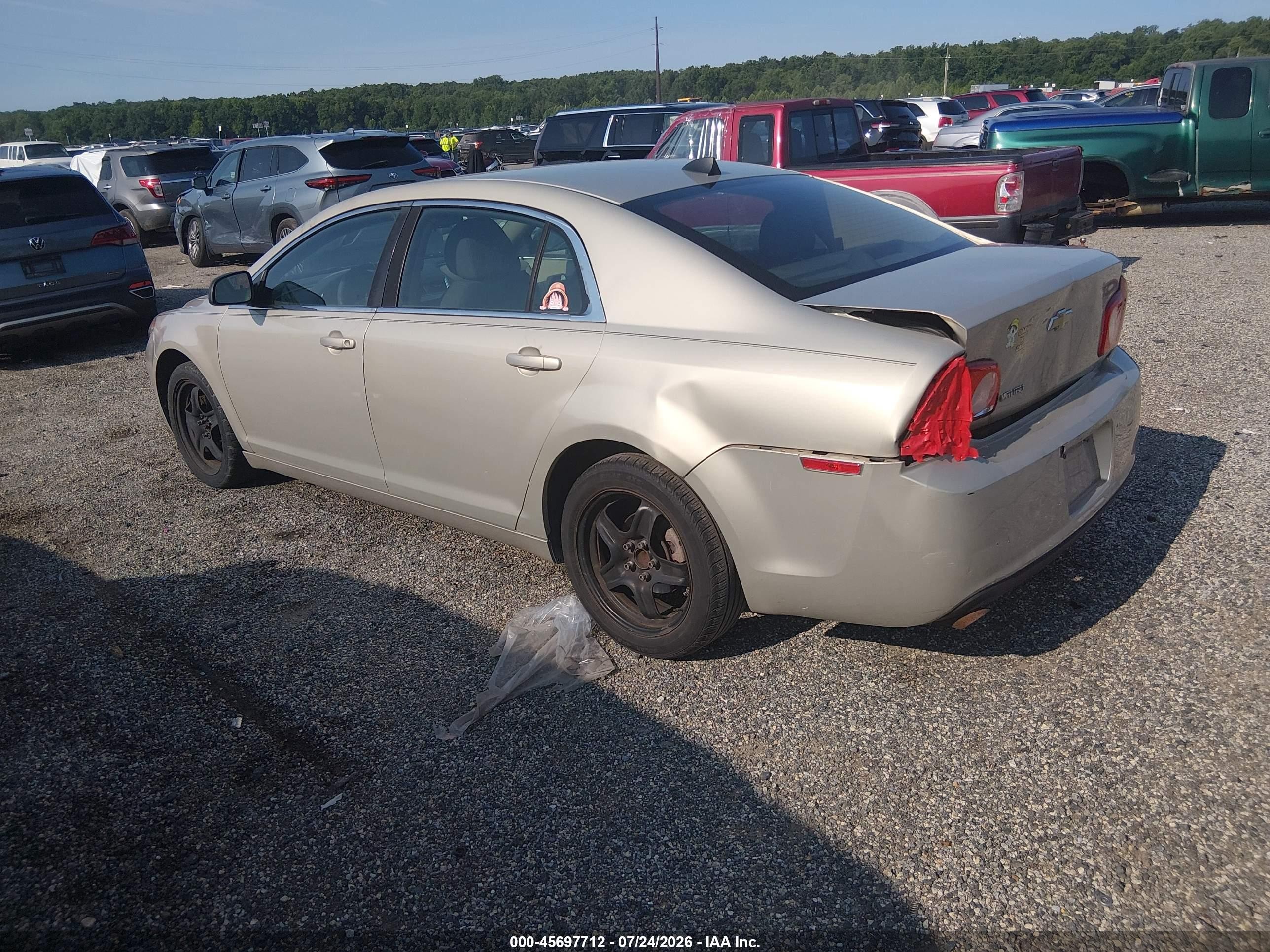2012 Chevrolet Malibu Ls Gold vin: 1G1ZB5E07CF302709