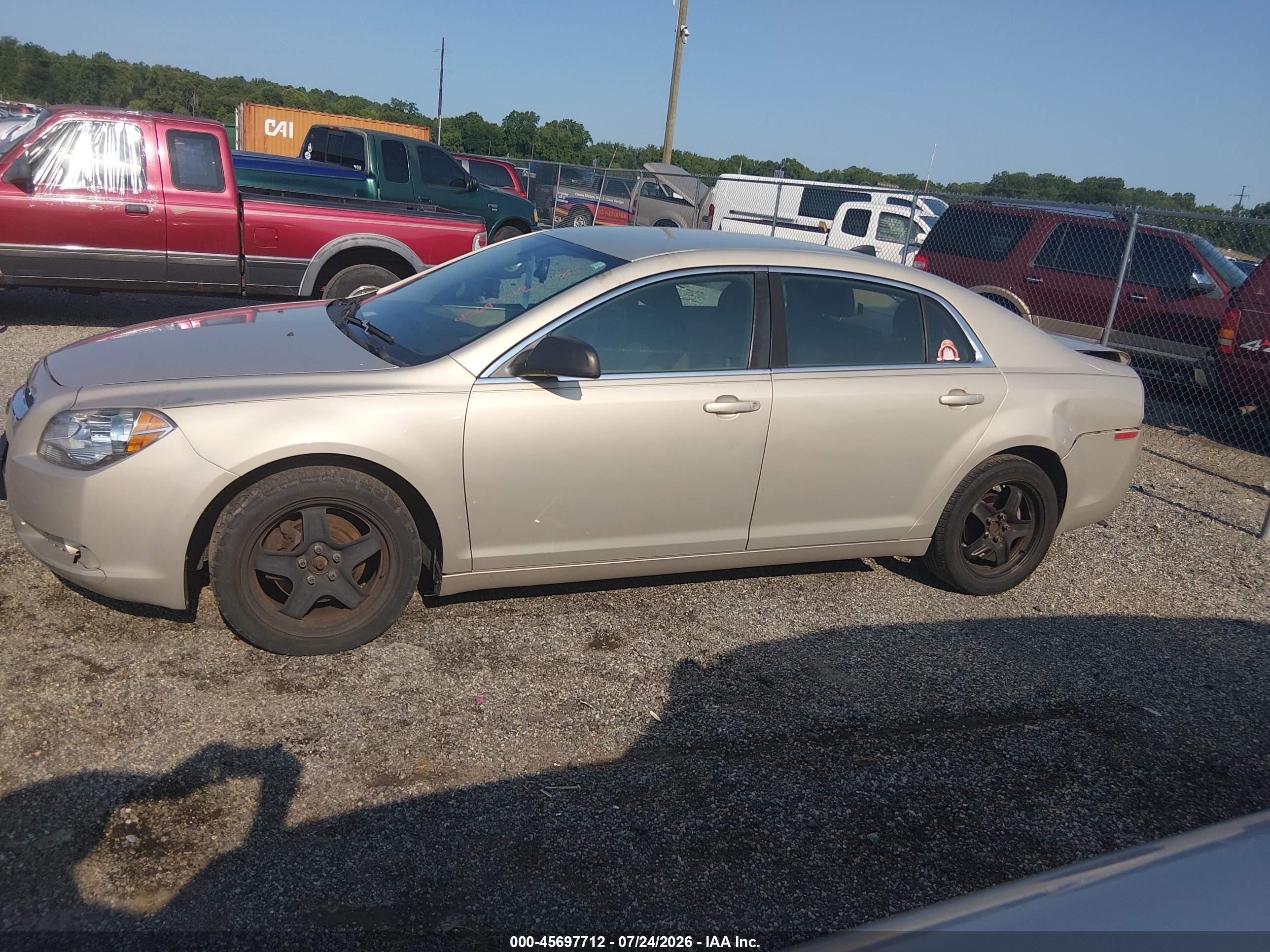 2012 Chevrolet Malibu Ls Gold vin: 1G1ZB5E07CF302709