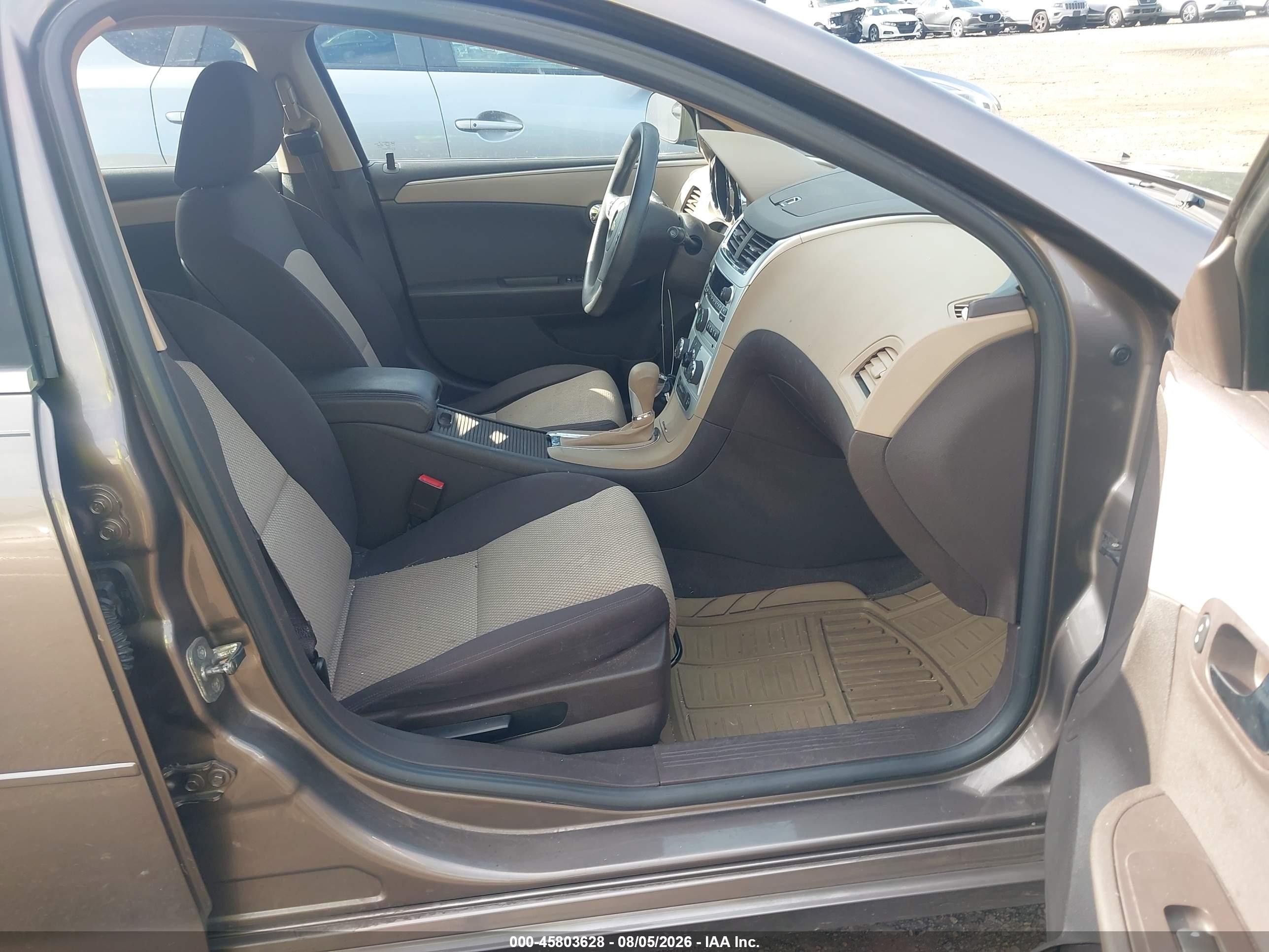 2012 Chevrolet Malibu Ls Brown vin: 1G1ZB5E08CF114829