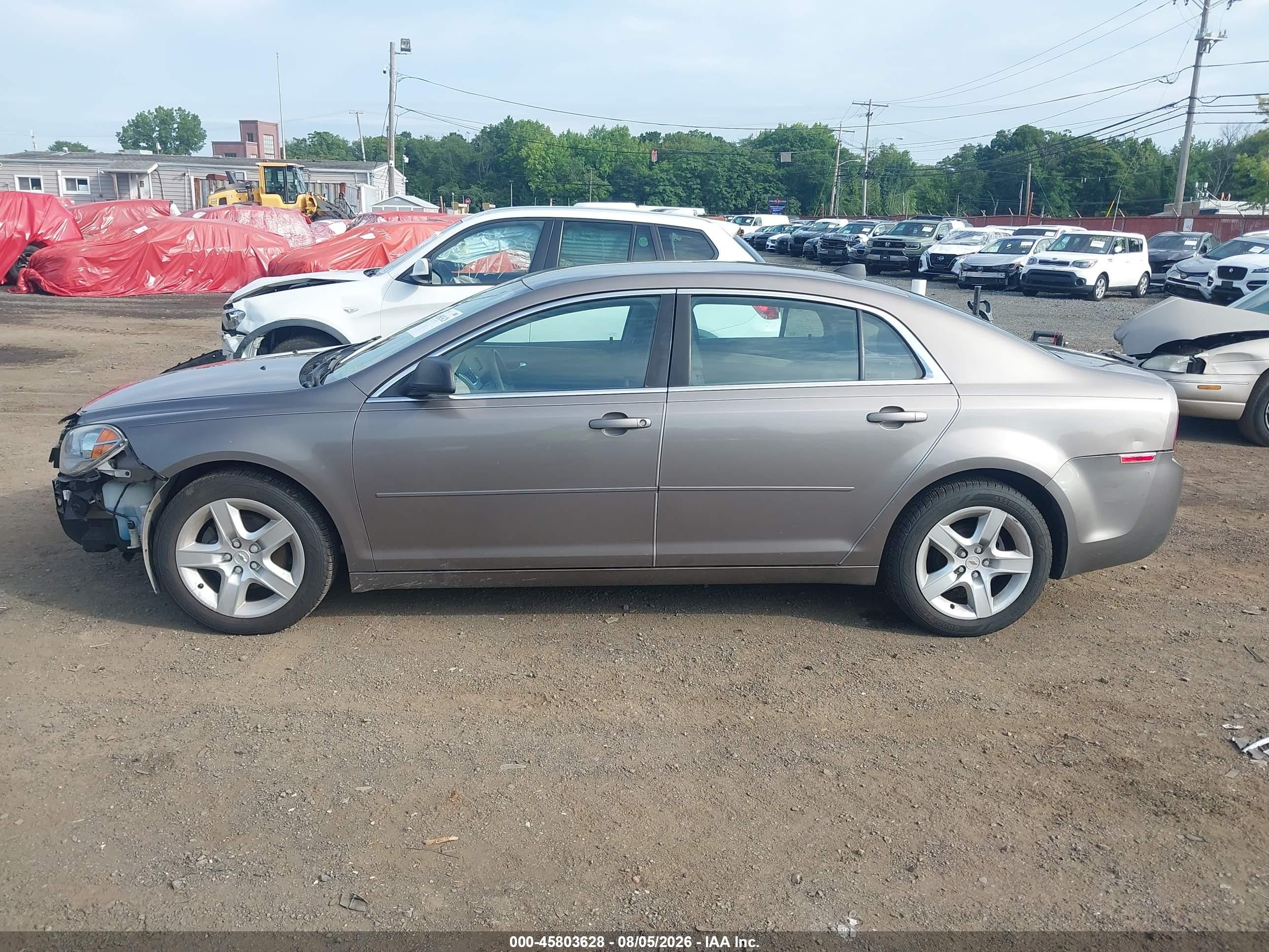 2012 Chevrolet Malibu Ls Brown vin: 1G1ZB5E08CF114829