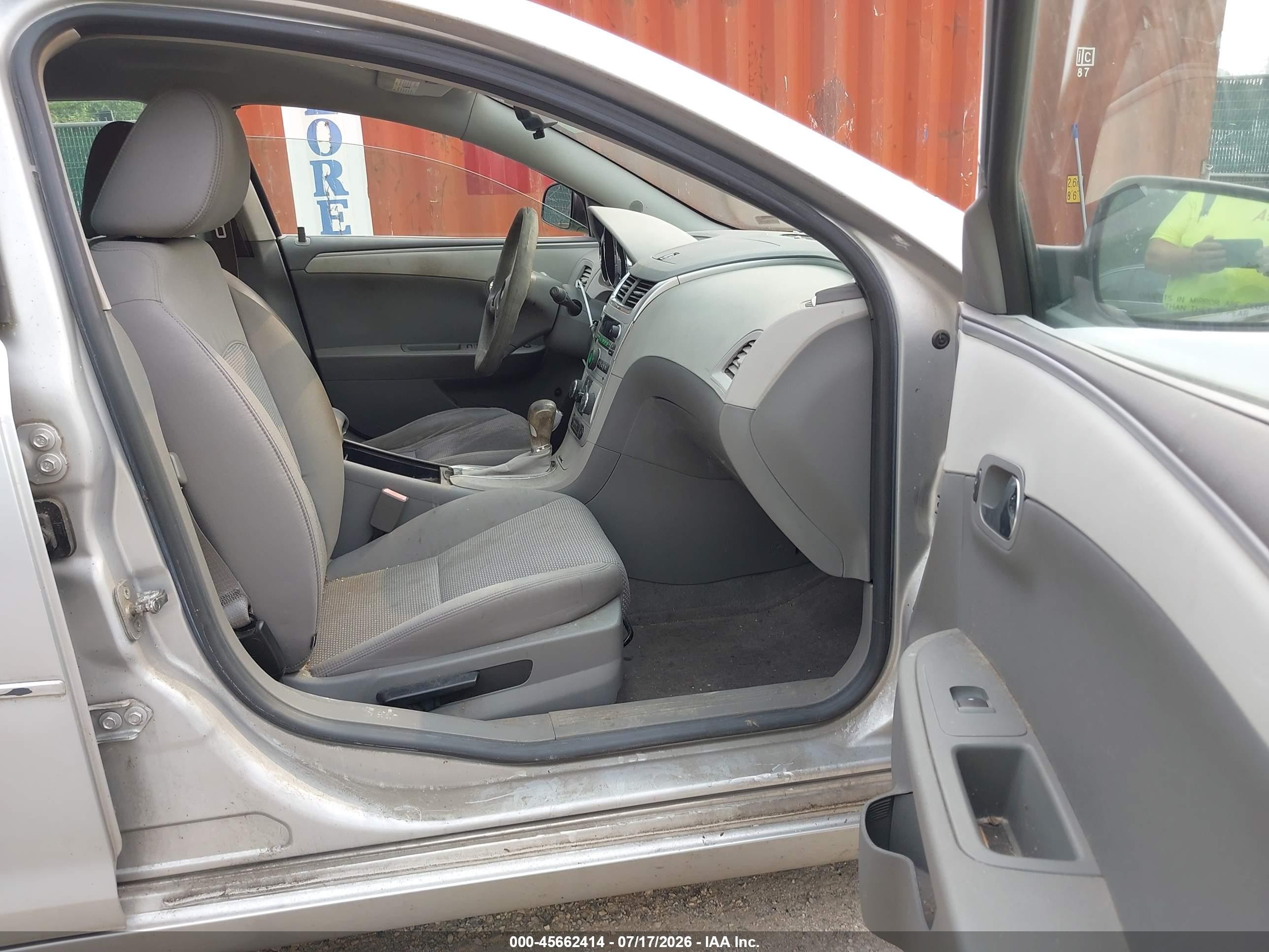 2012 Chevrolet Malibu Ls Silver vin: 1G1ZB5E08CF150326