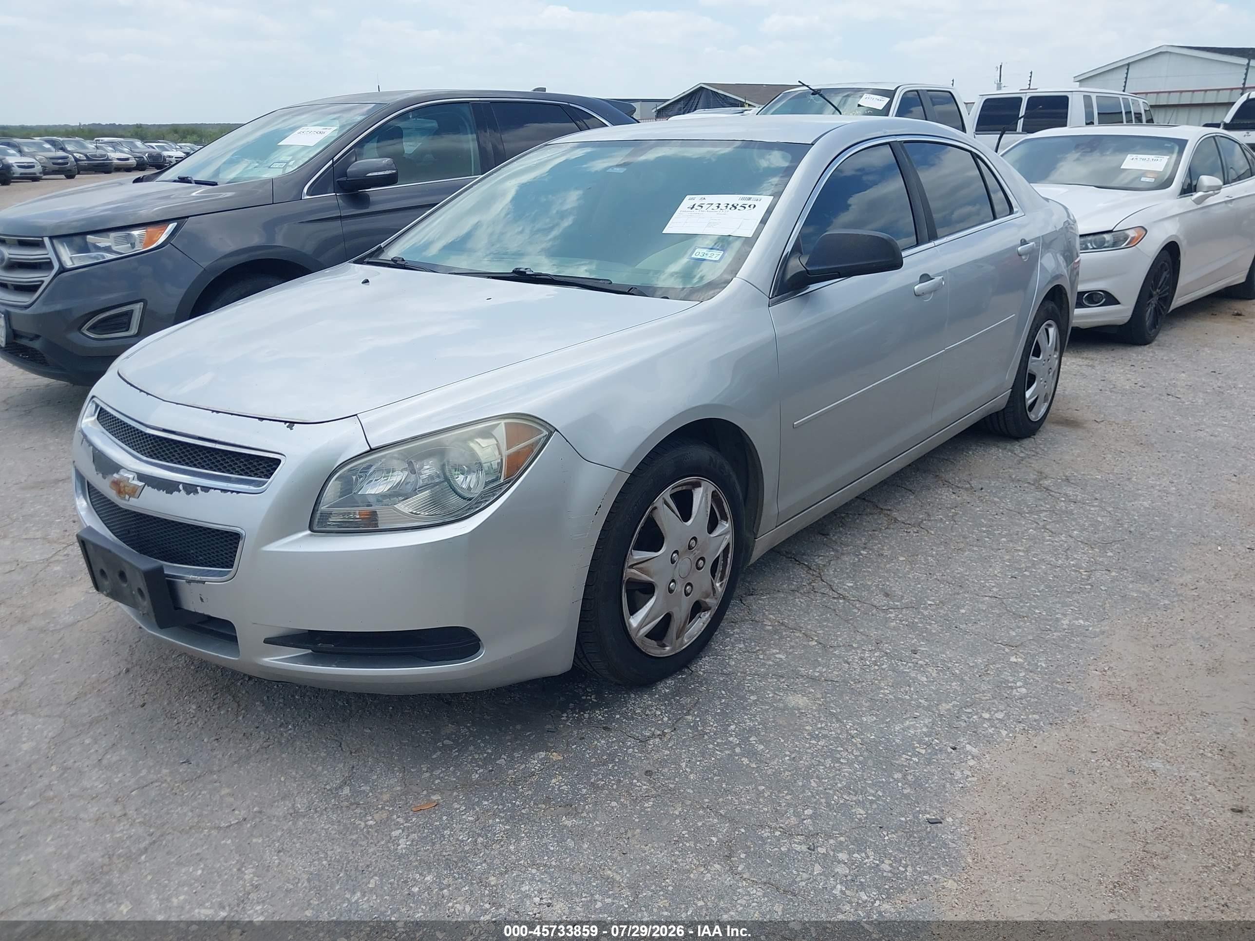 2012 Chevrolet Malibu Ls Silver vin: 1G1ZB5E08CF151279
