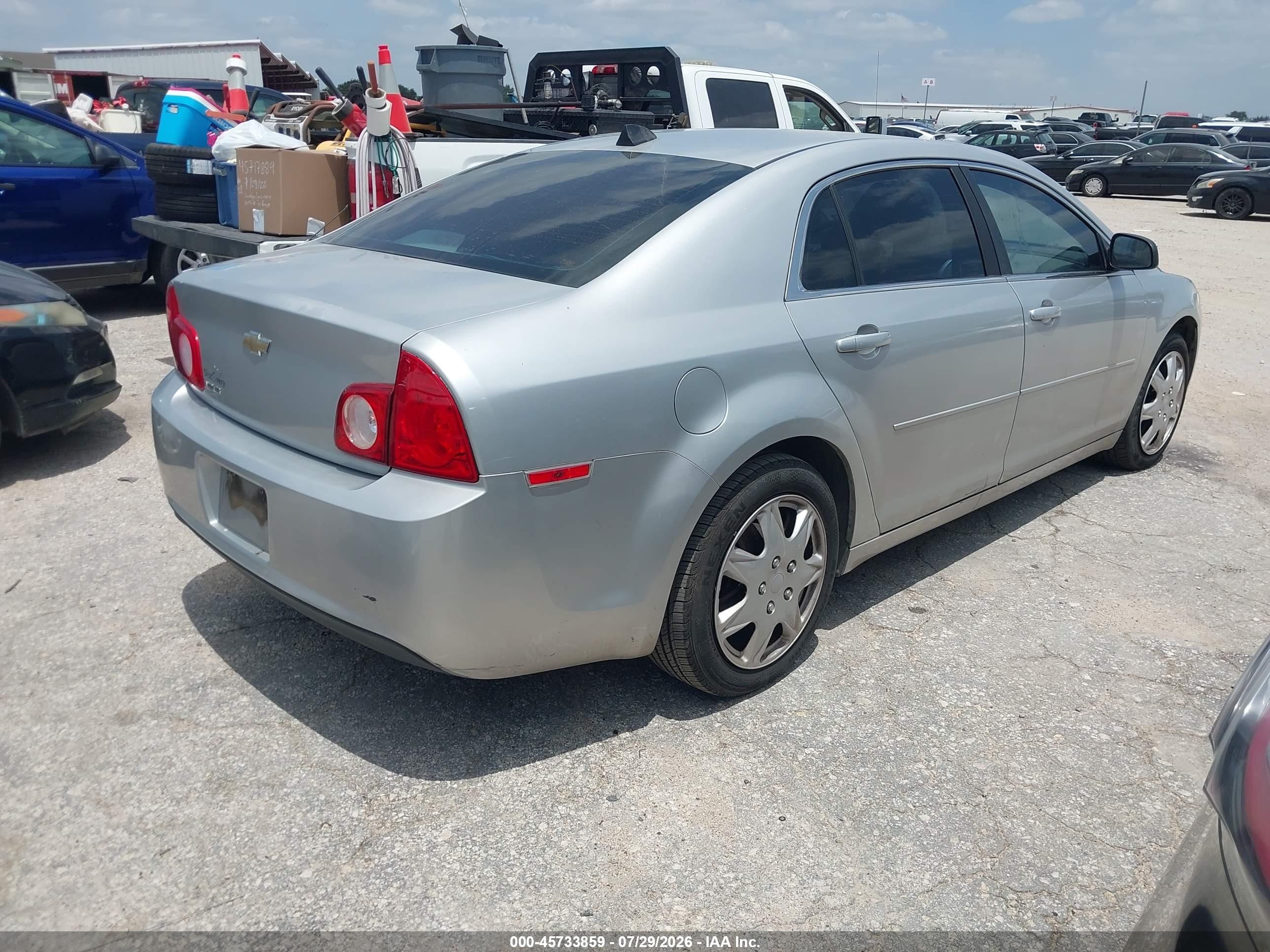 2012 Chevrolet Malibu Ls Silver vin: 1G1ZB5E08CF151279