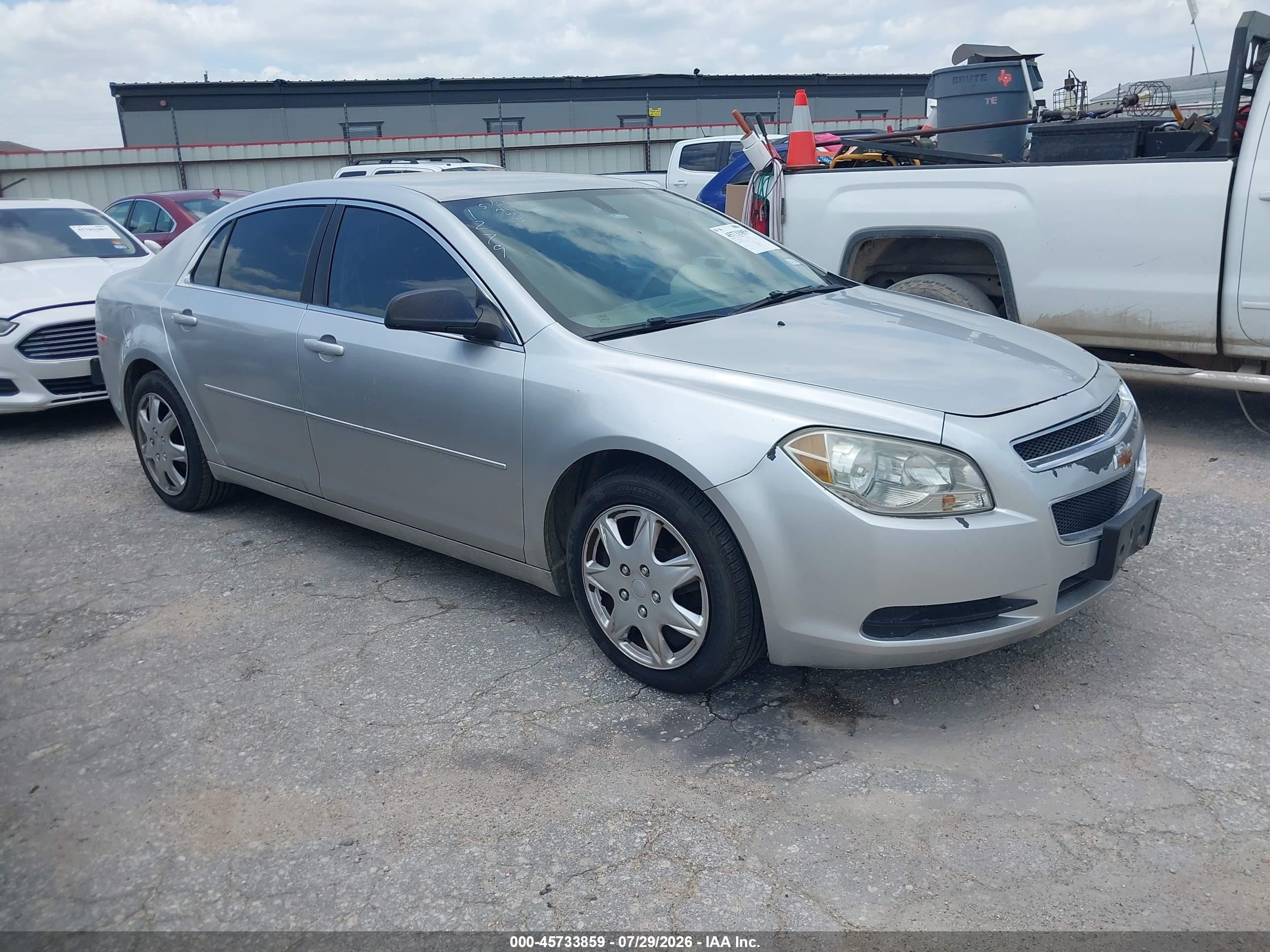 2012 Chevrolet Malibu Ls Silver vin: 1G1ZB5E08CF151279
