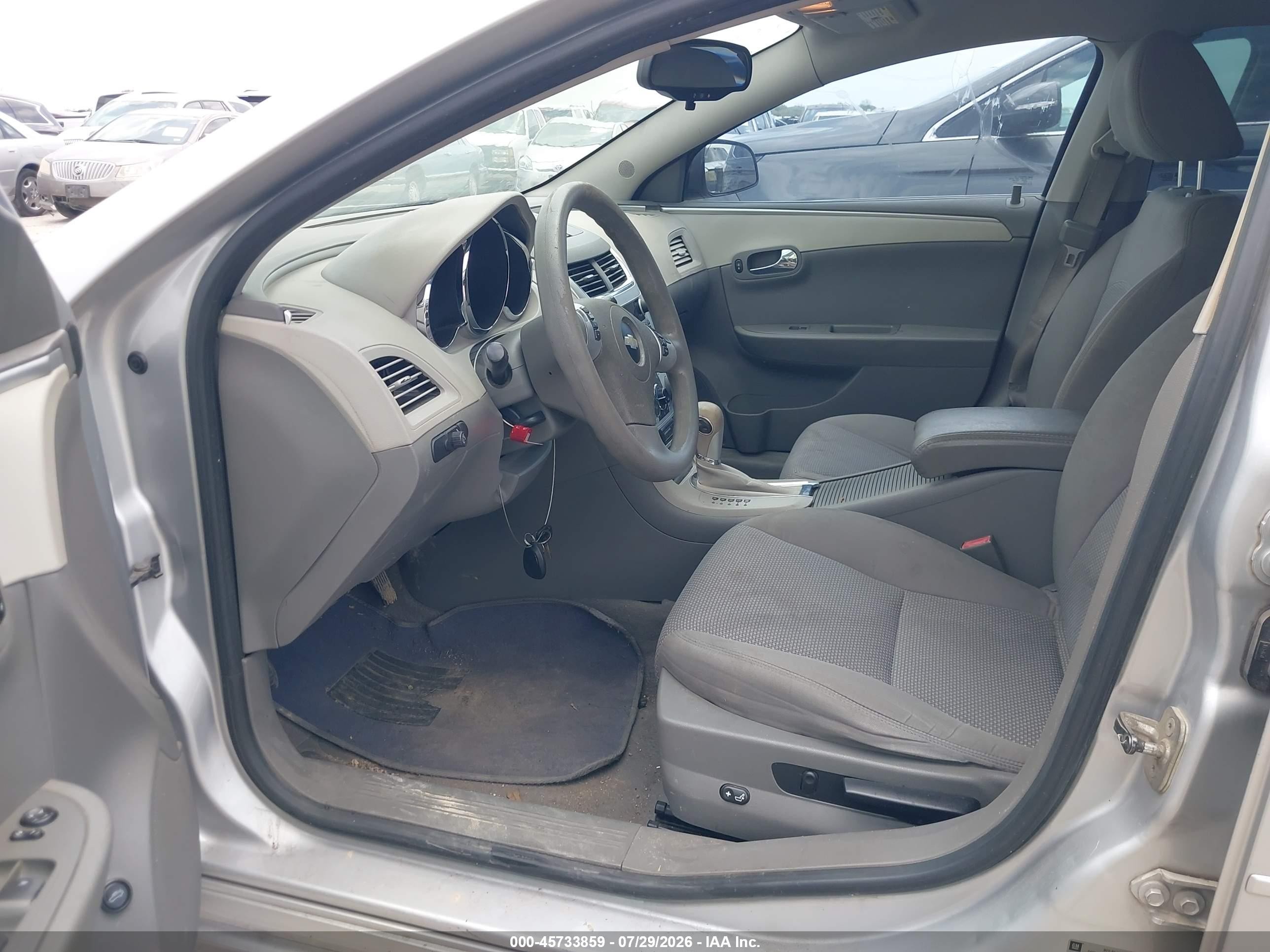 2012 Chevrolet Malibu Ls Silver vin: 1G1ZB5E08CF151279
