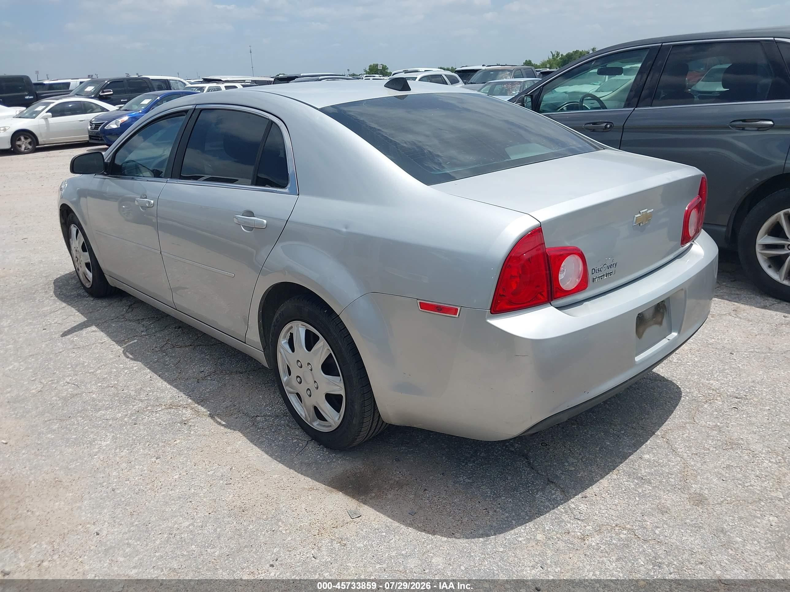 2012 Chevrolet Malibu Ls Silver vin: 1G1ZB5E08CF151279