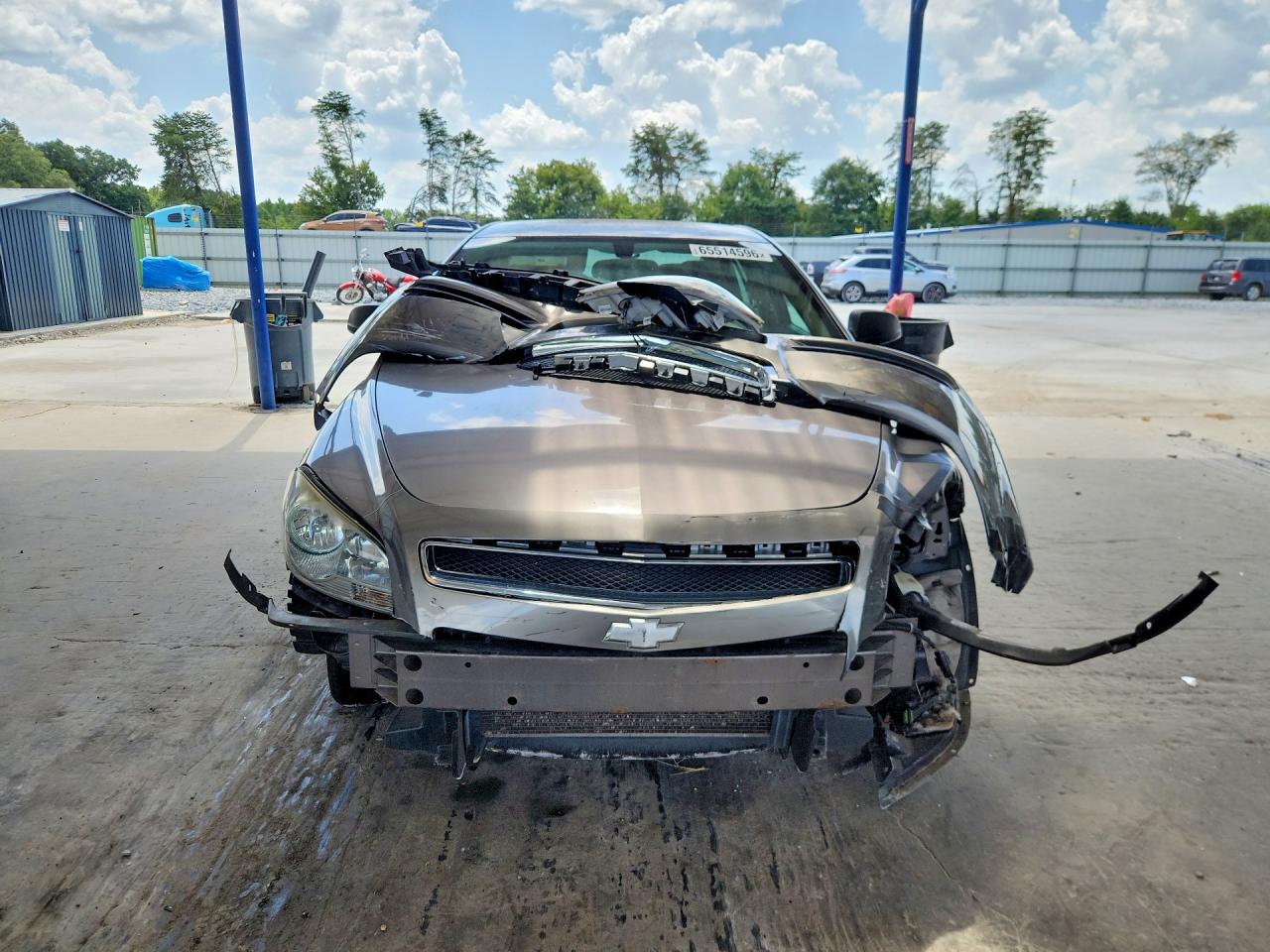 2012 Chevrolet Malibu Ls Gray vin: 1G1ZB5E08CF163450