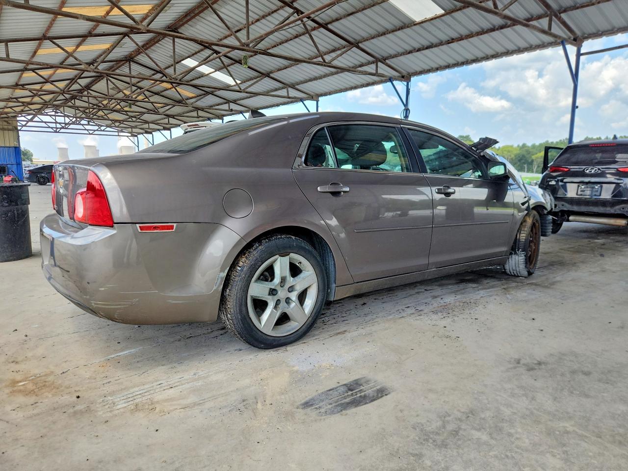 2012 Chevrolet Malibu Ls Gray vin: 1G1ZB5E08CF163450