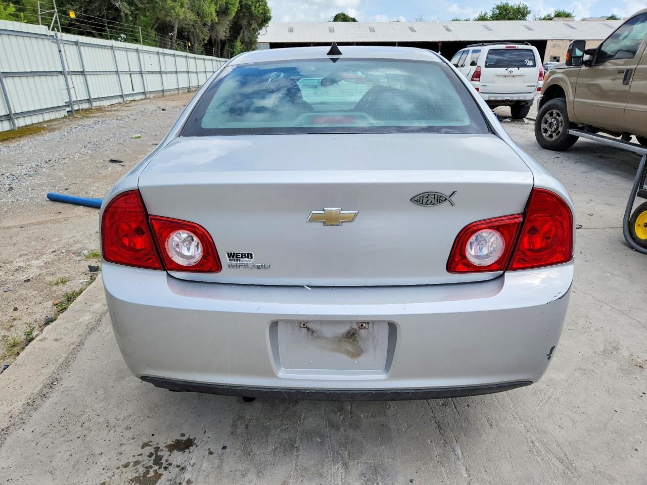 2012 Chevrolet Malibu Ls Silver vin: 1G1ZB5E08CF170009