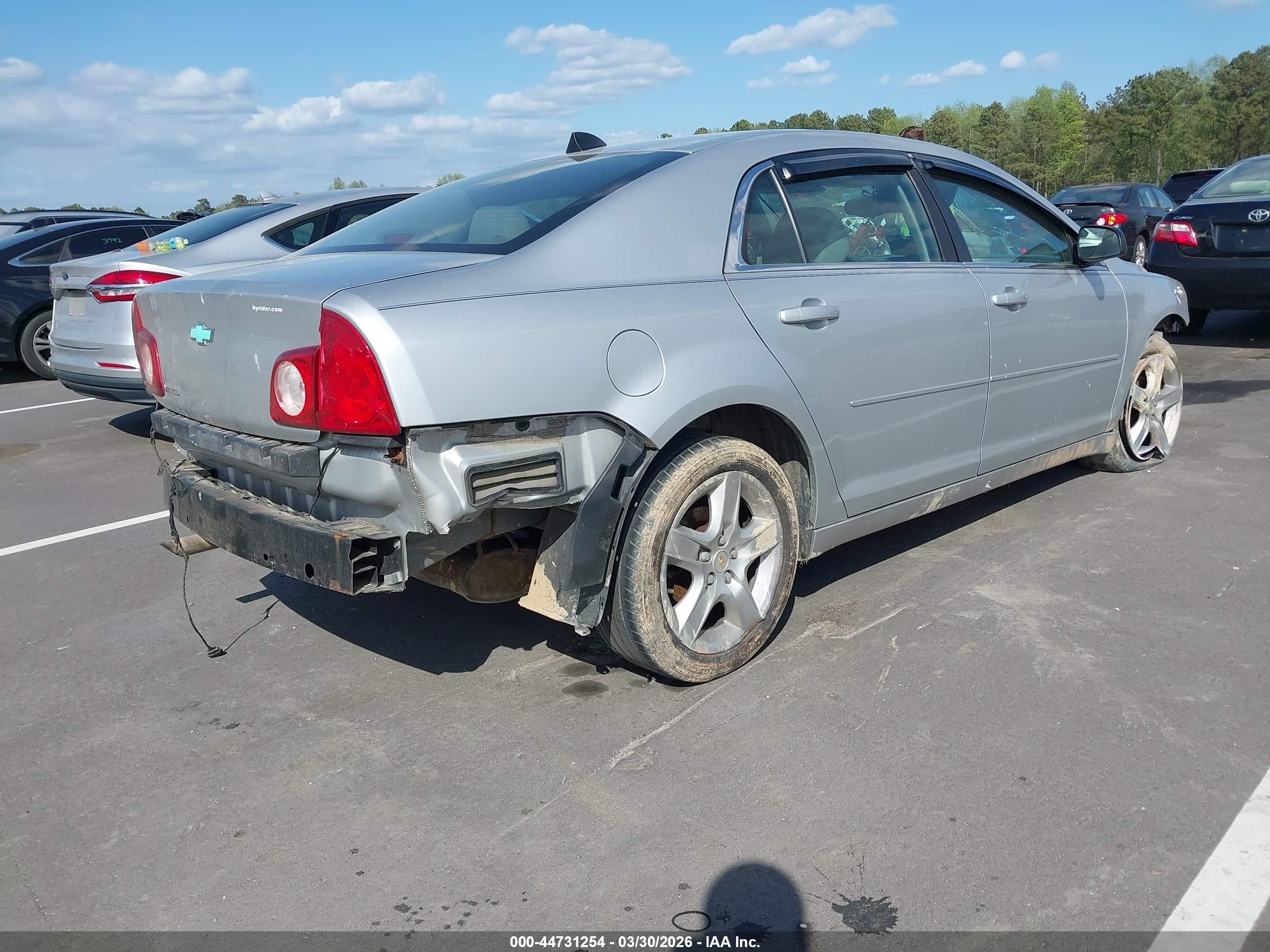 2012 Chevrolet Malibu Ls Silver vin: 1G1ZB5E08CF198487