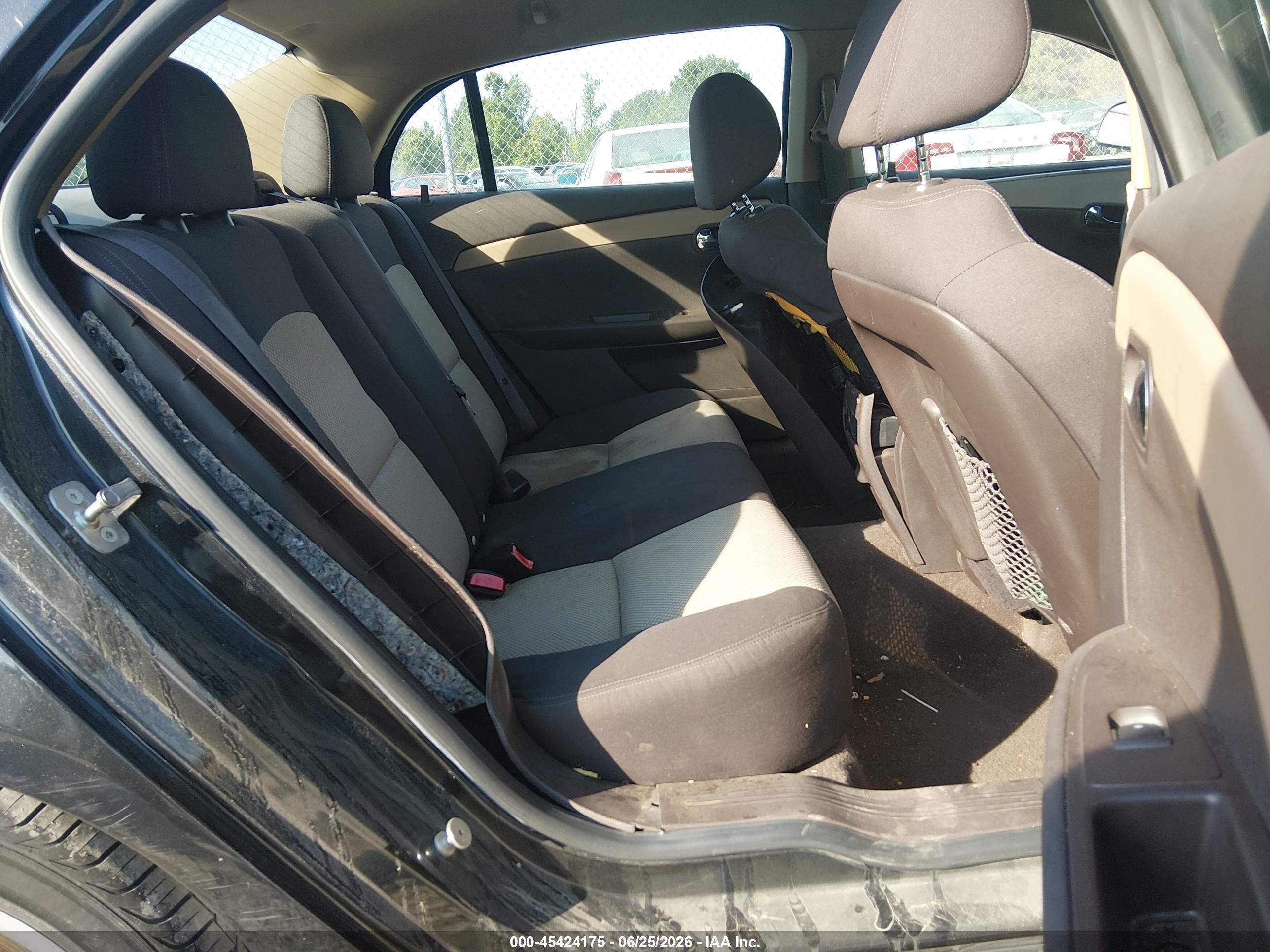 2012 Chevrolet Malibu Ls Black vin: 1G1ZB5E08CF222271