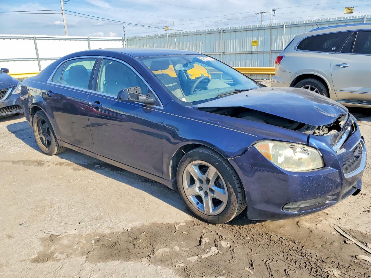2012 Chevrolet Malibu Ls Blue vin: 1G1ZB5E08CF256646