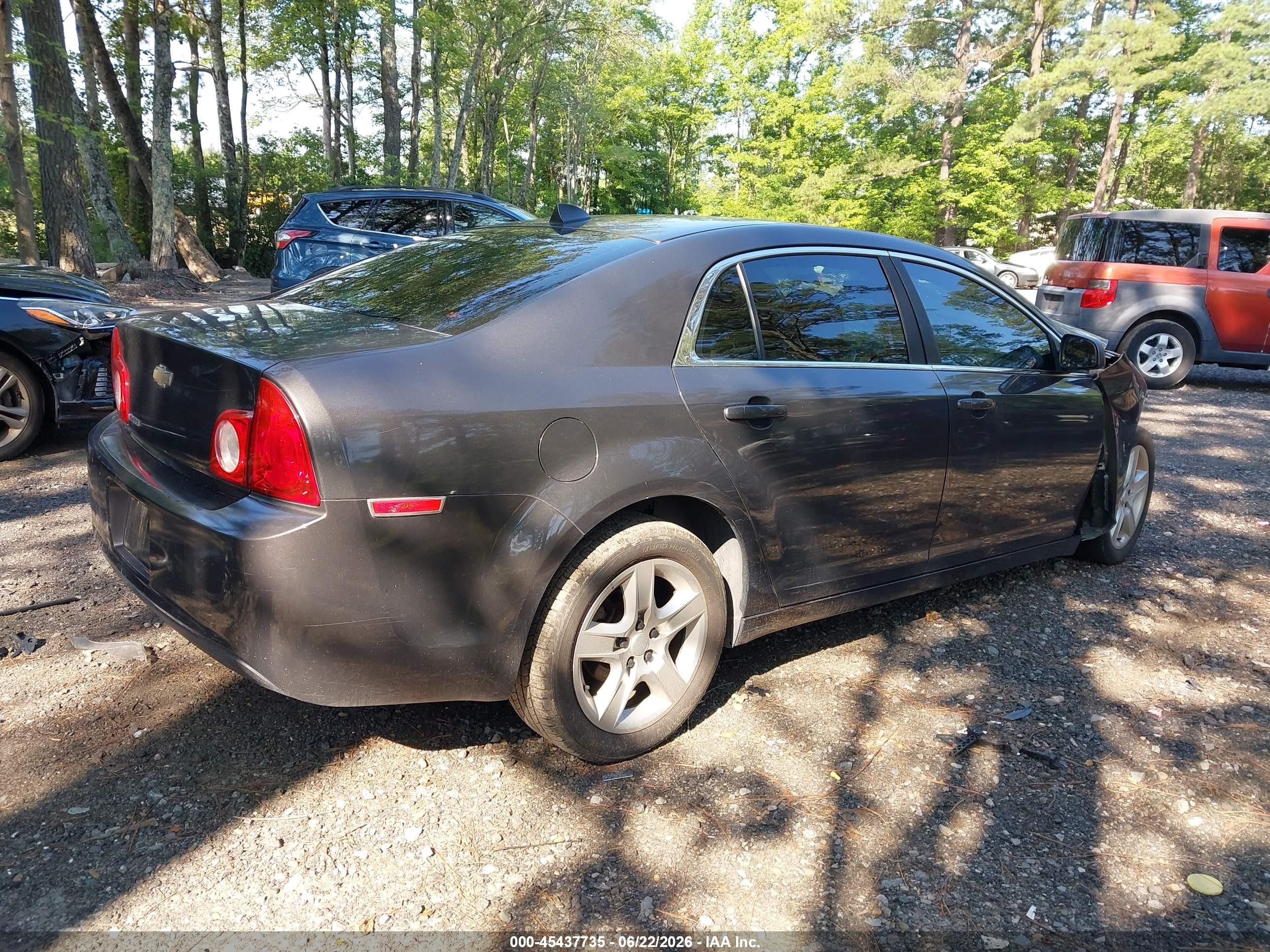 2012 Chevrolet Malibu Ls Gray vin: 1G1ZB5E08CF308213