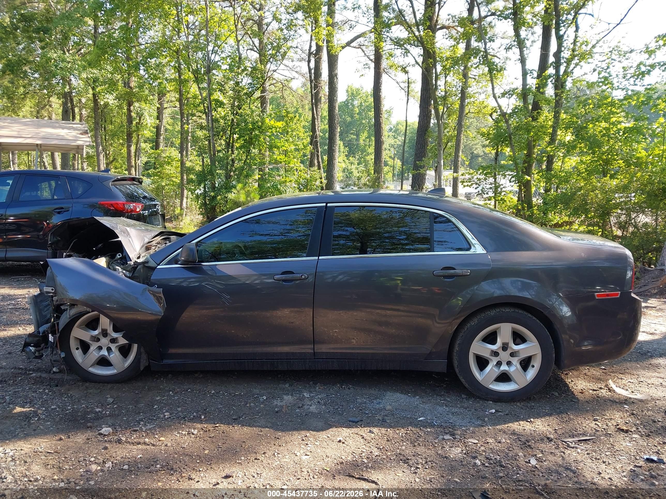 2012 Chevrolet Malibu Ls Gray vin: 1G1ZB5E08CF308213