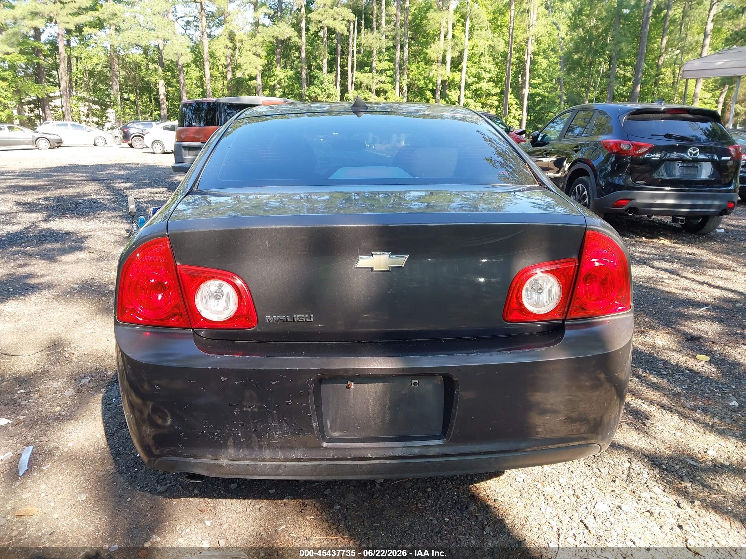 2012 Chevrolet Malibu Ls Gray vin: 1G1ZB5E08CF308213