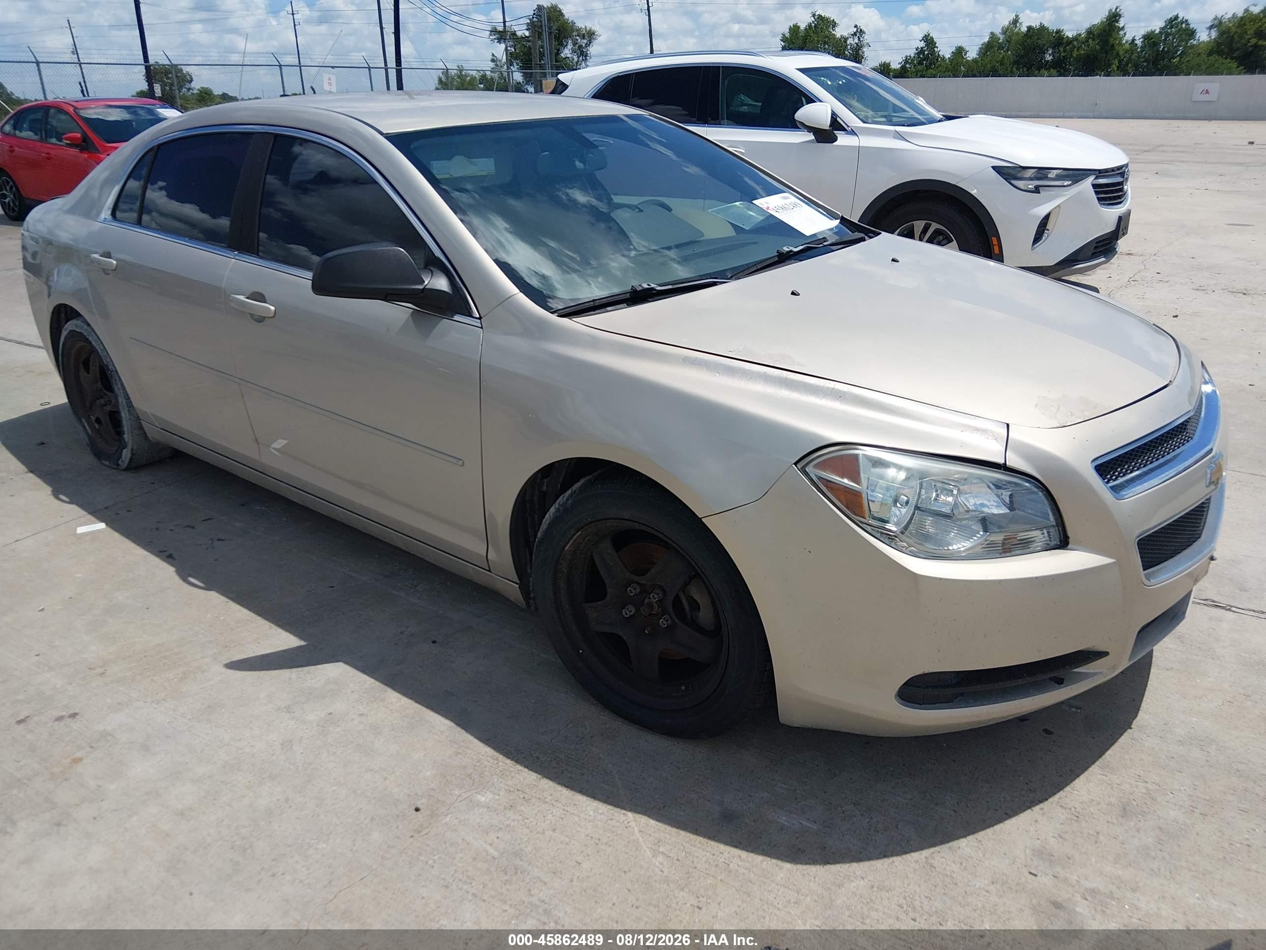2012 Chevrolet Malibu Ls Золотой vin: 1G1ZB5E08CF316215