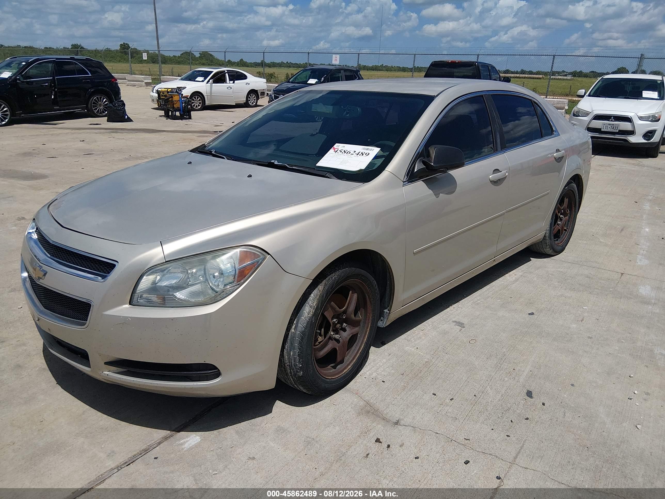 2012 Chevrolet Malibu Ls Gold vin: 1G1ZB5E08CF316215