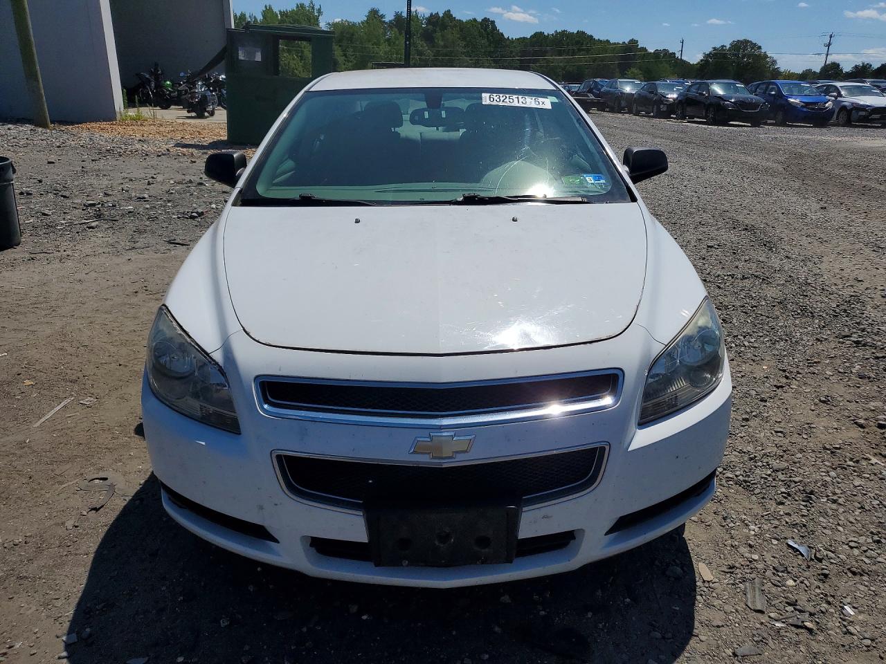 2012 Chevrolet Malibu Ls White vin: 1G1ZB5E09CF173193