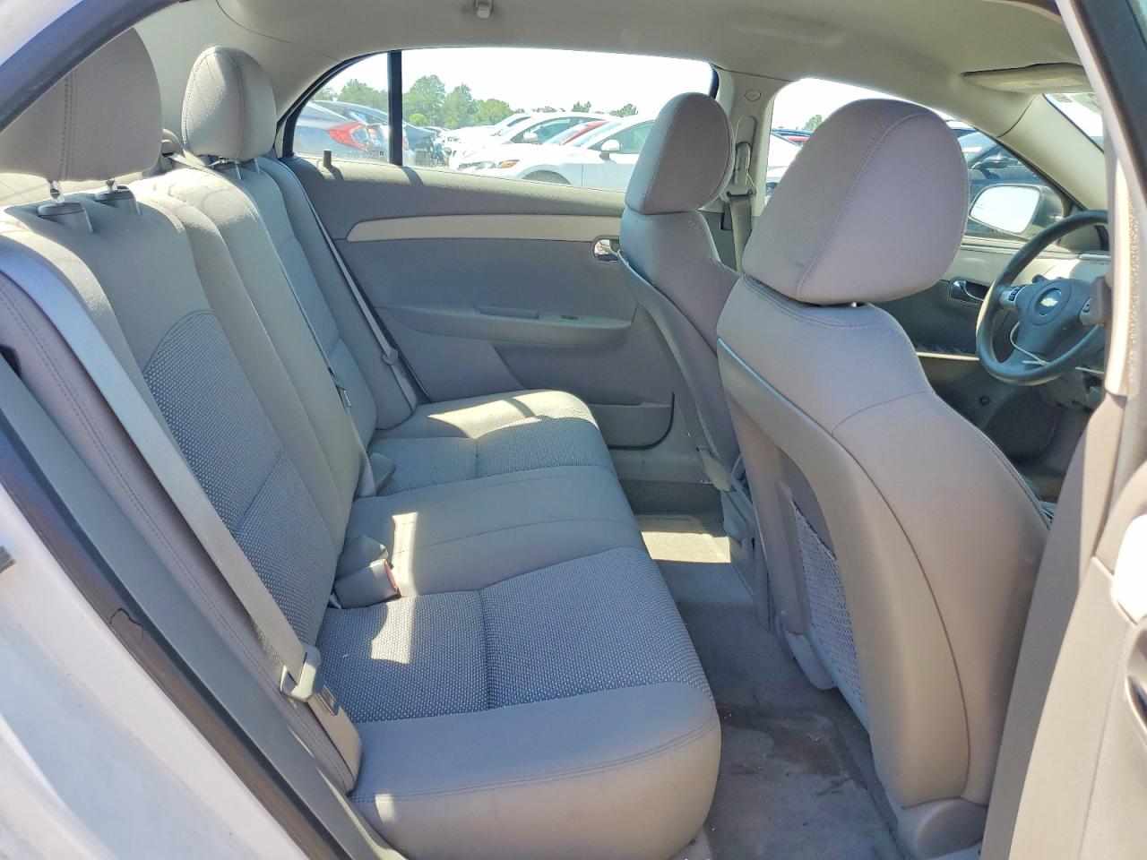 2012 Chevrolet Malibu Ls White vin: 1G1ZB5E09CF173193
