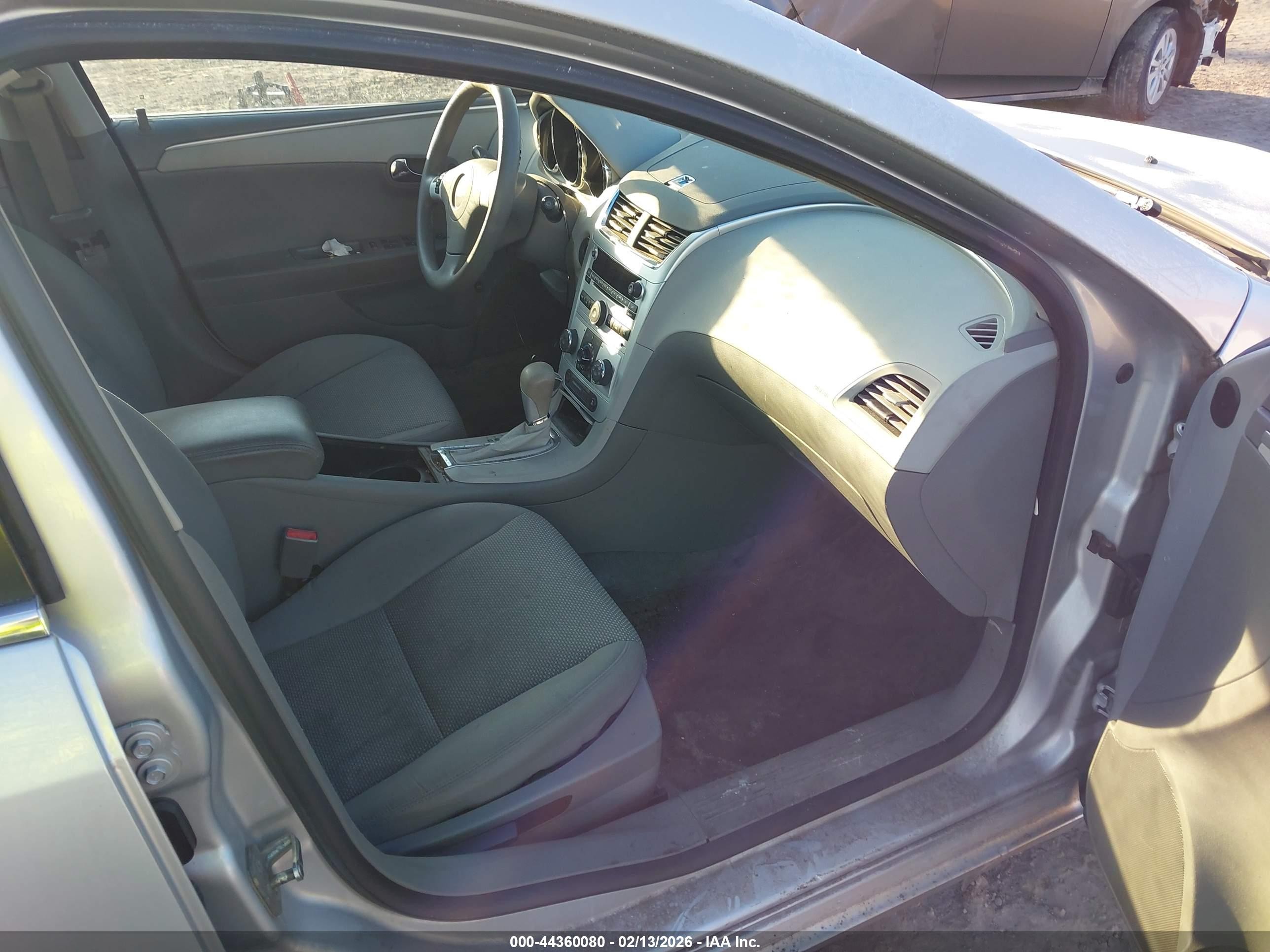 2012 Chevrolet Malibu Ls Gray vin: 1G1ZB5E09CF219427