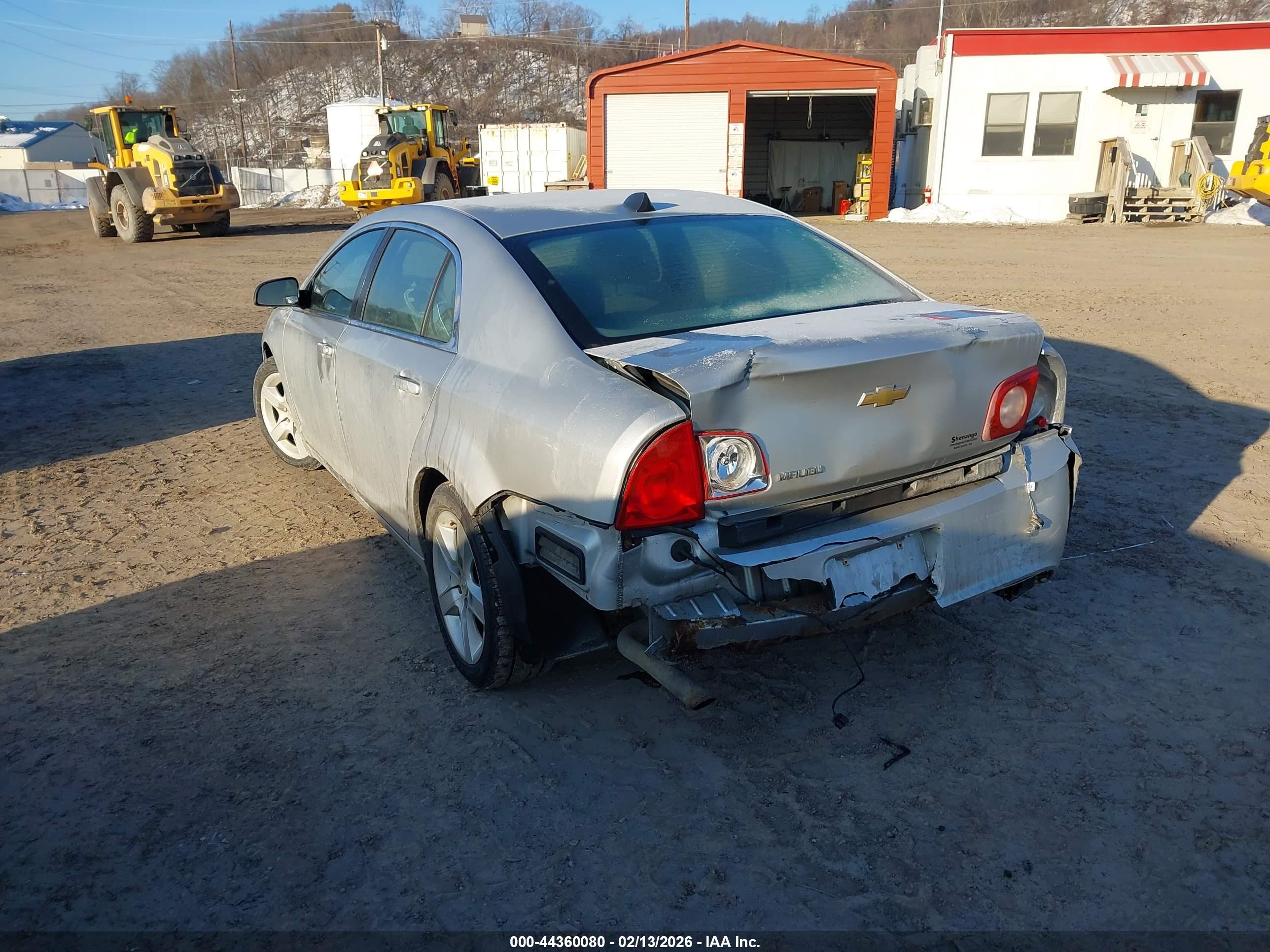 2012 Chevrolet Malibu Ls Gray vin: 1G1ZB5E09CF219427