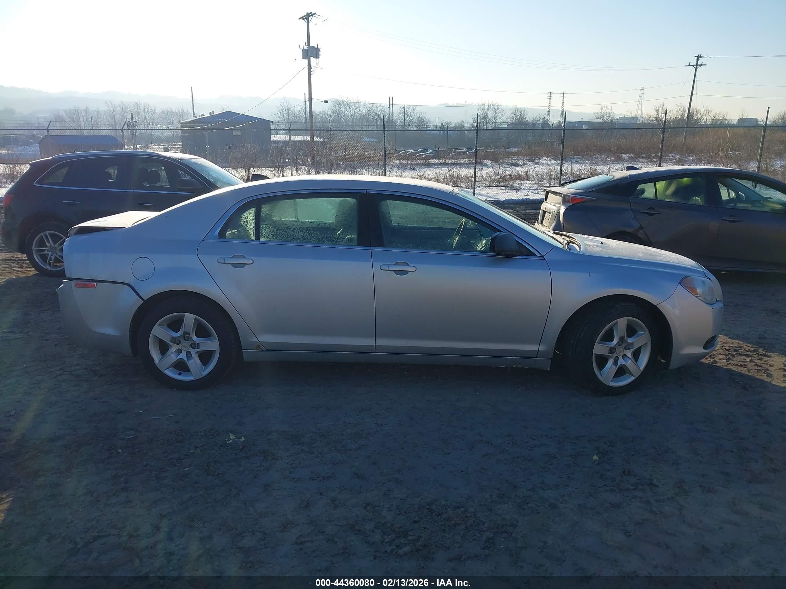 2012 Chevrolet Malibu Ls Gray vin: 1G1ZB5E09CF219427